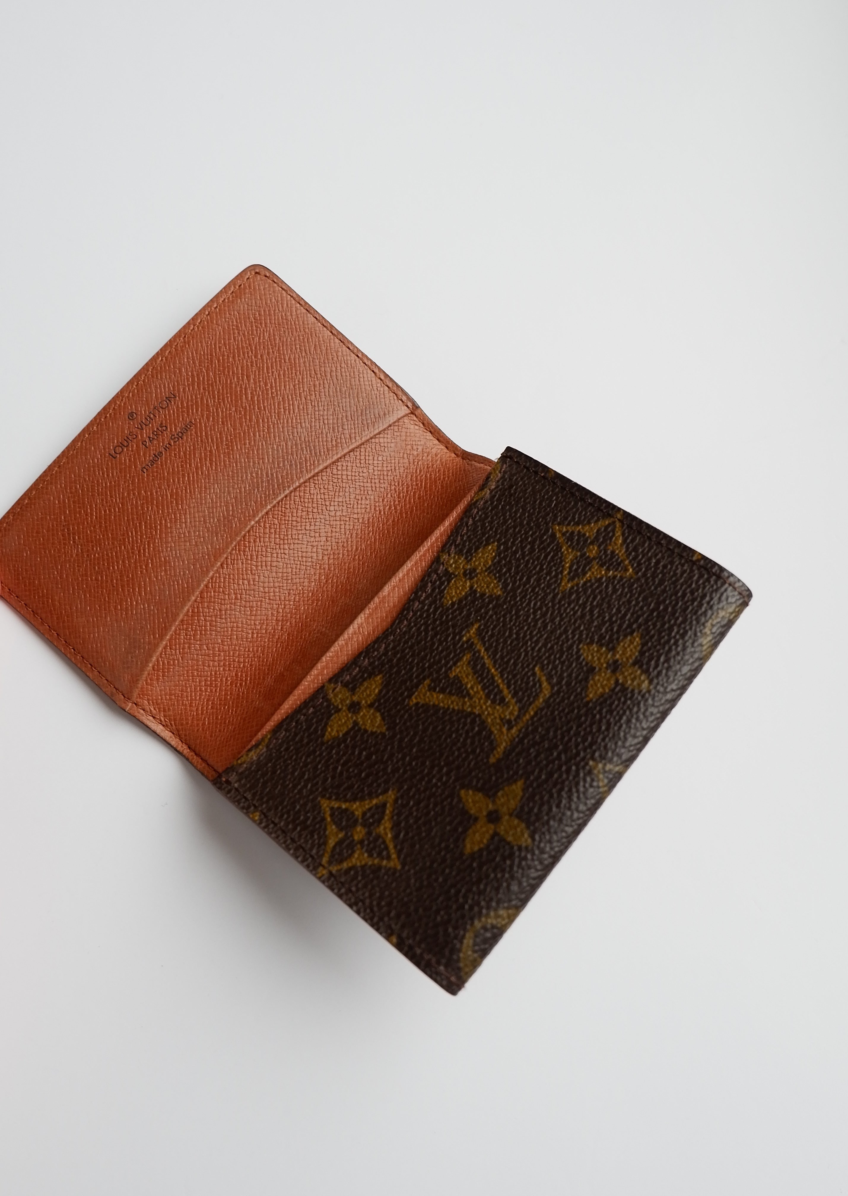 Étui à cartes Louis Vuitton Monogram d'occasion authentique