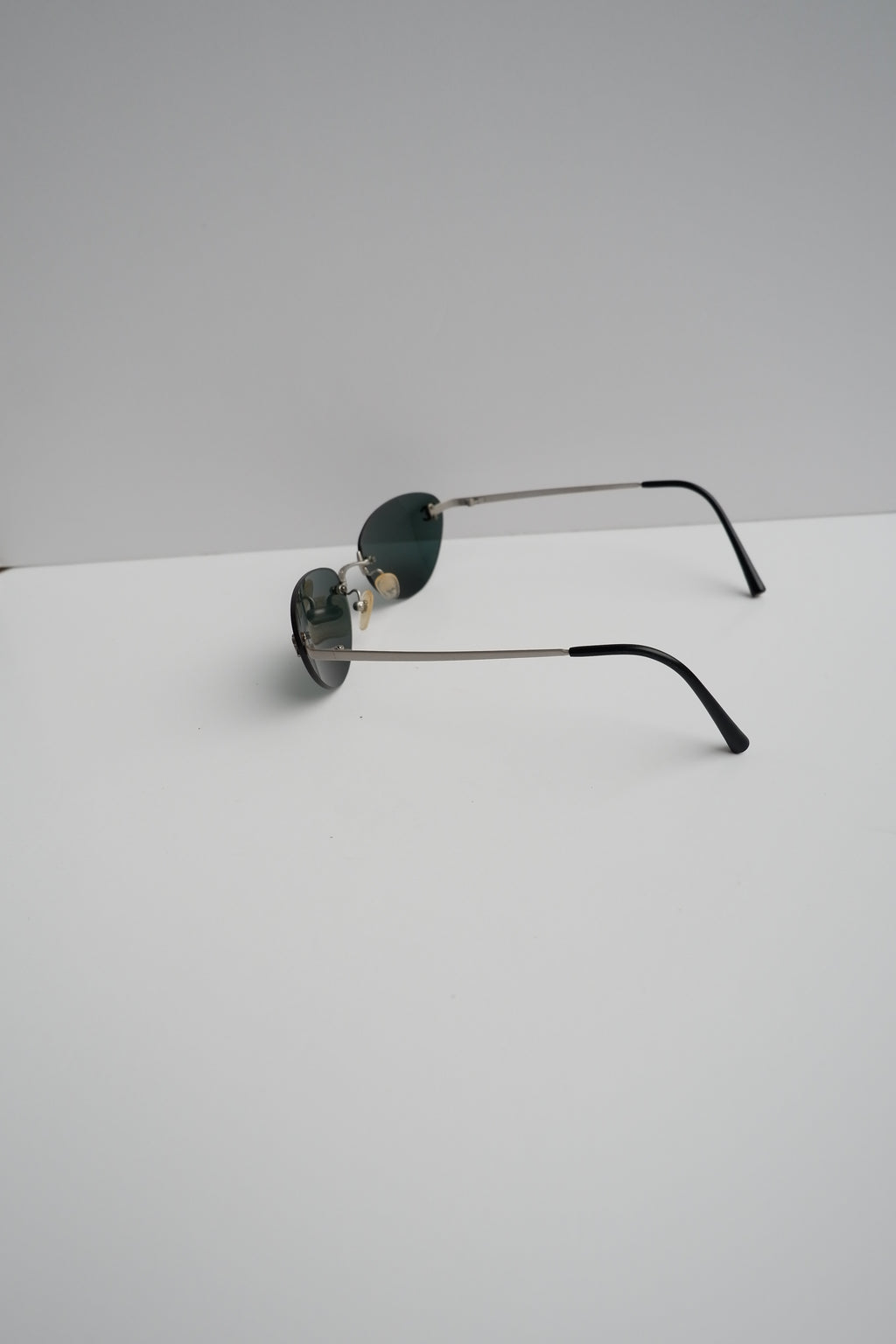 Authentic Preowned Vintage Chanel Cat Eye Metal Frame Sunglasses