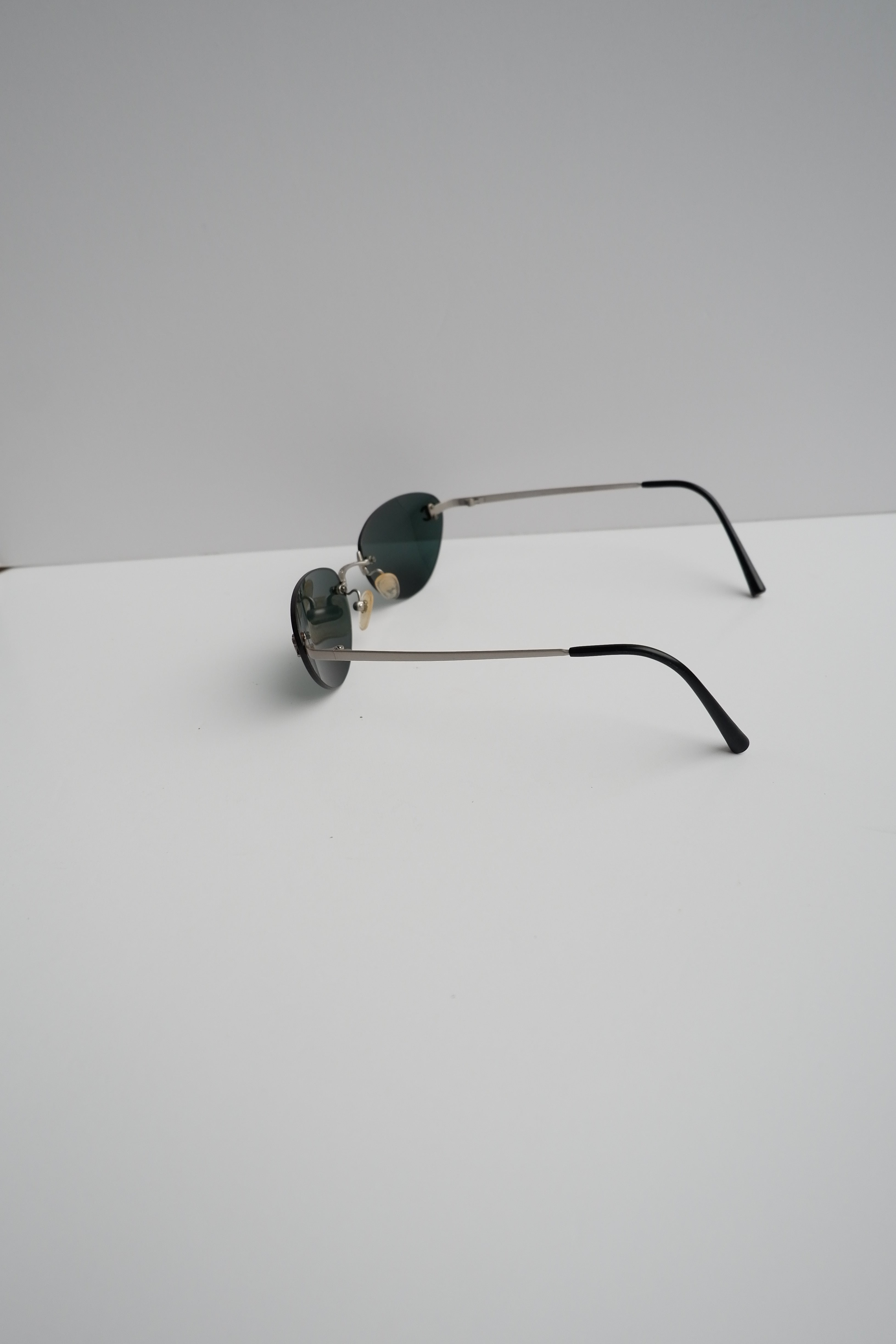 Authentic Preowned Vintage Chanel Cat Eye Metal Frame Sunglasses
