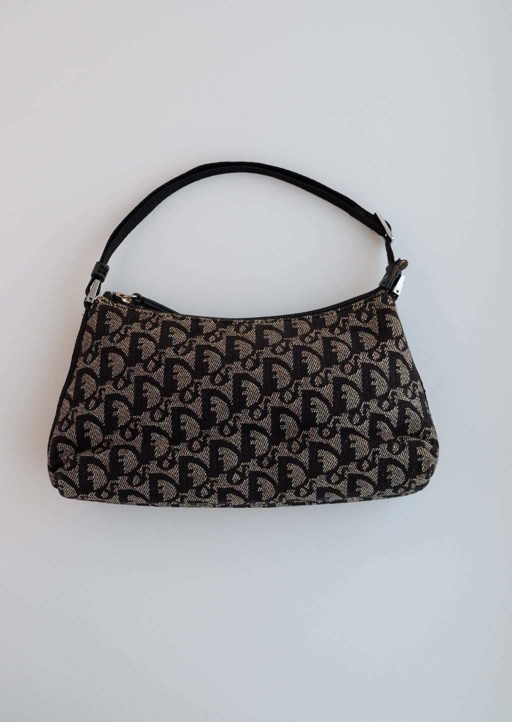 Authentic Preowned Dior Navy Diorissimo Shoulder Bag / Pochette