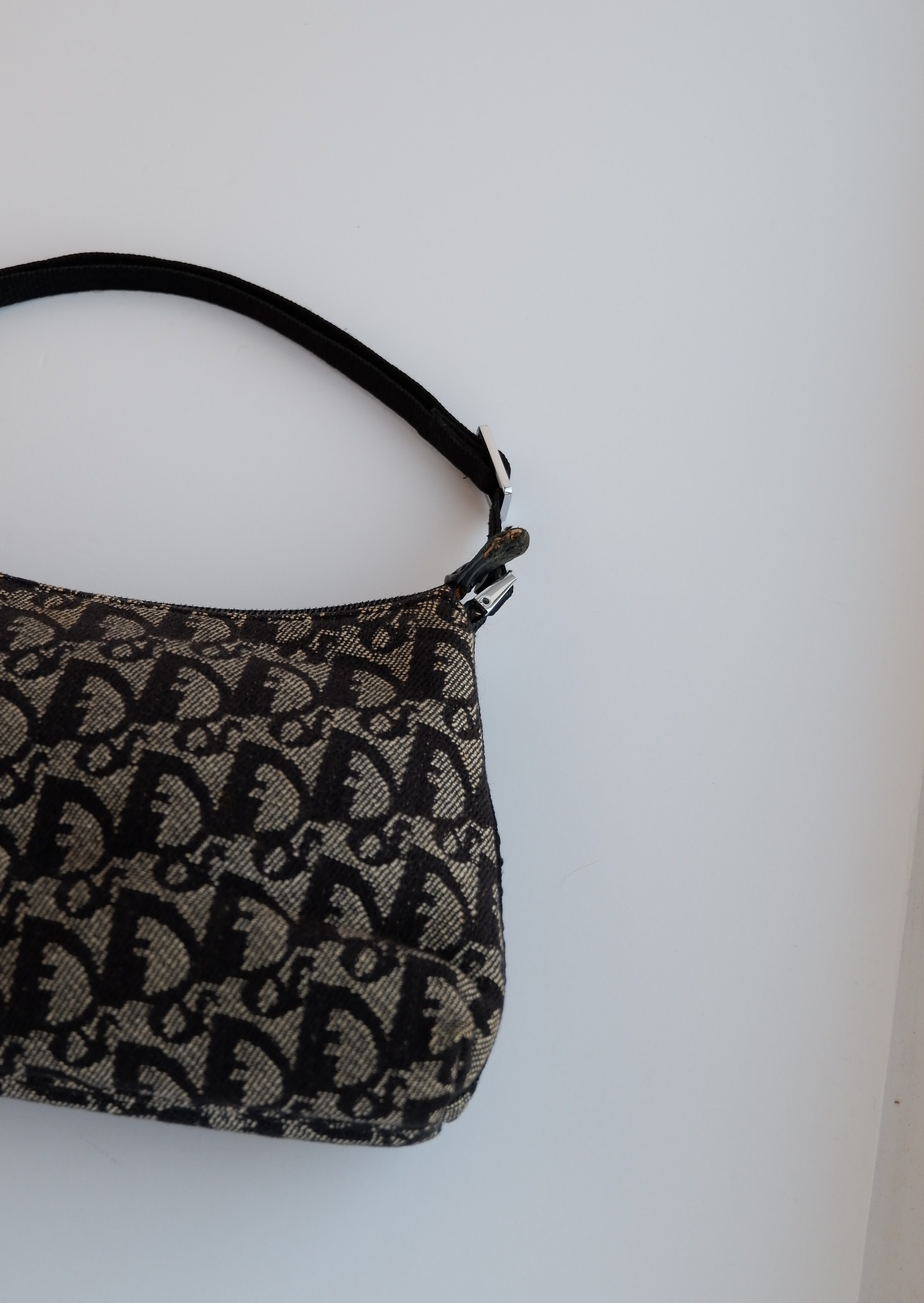 Authentic Preowned Dior Navy Diorissimo Shoulder Bag / Pochette