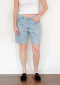 Wrangler Vintage Light Wash Jean Shorts - 30