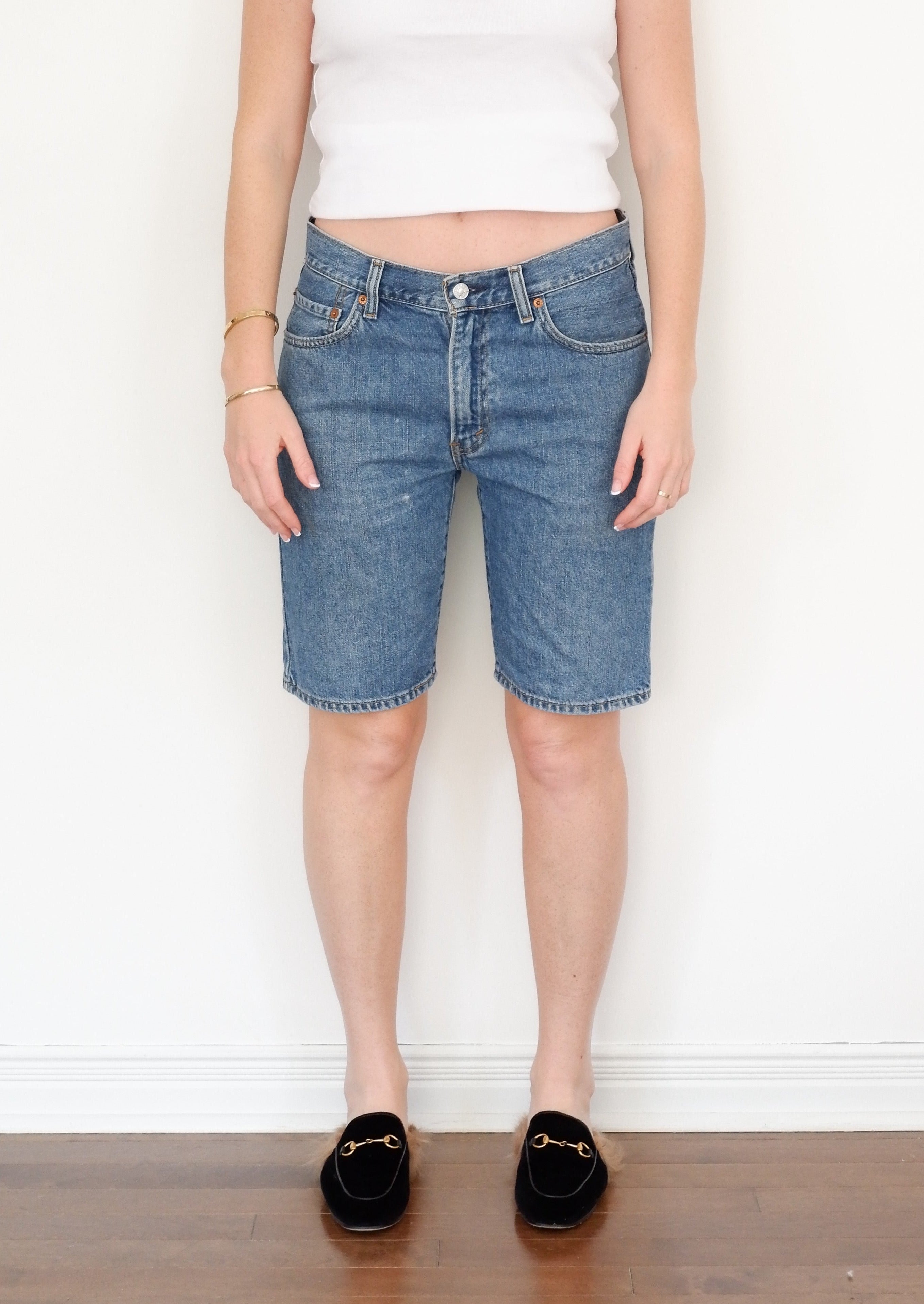 Short en jean Levis 505 délavage medium - 32