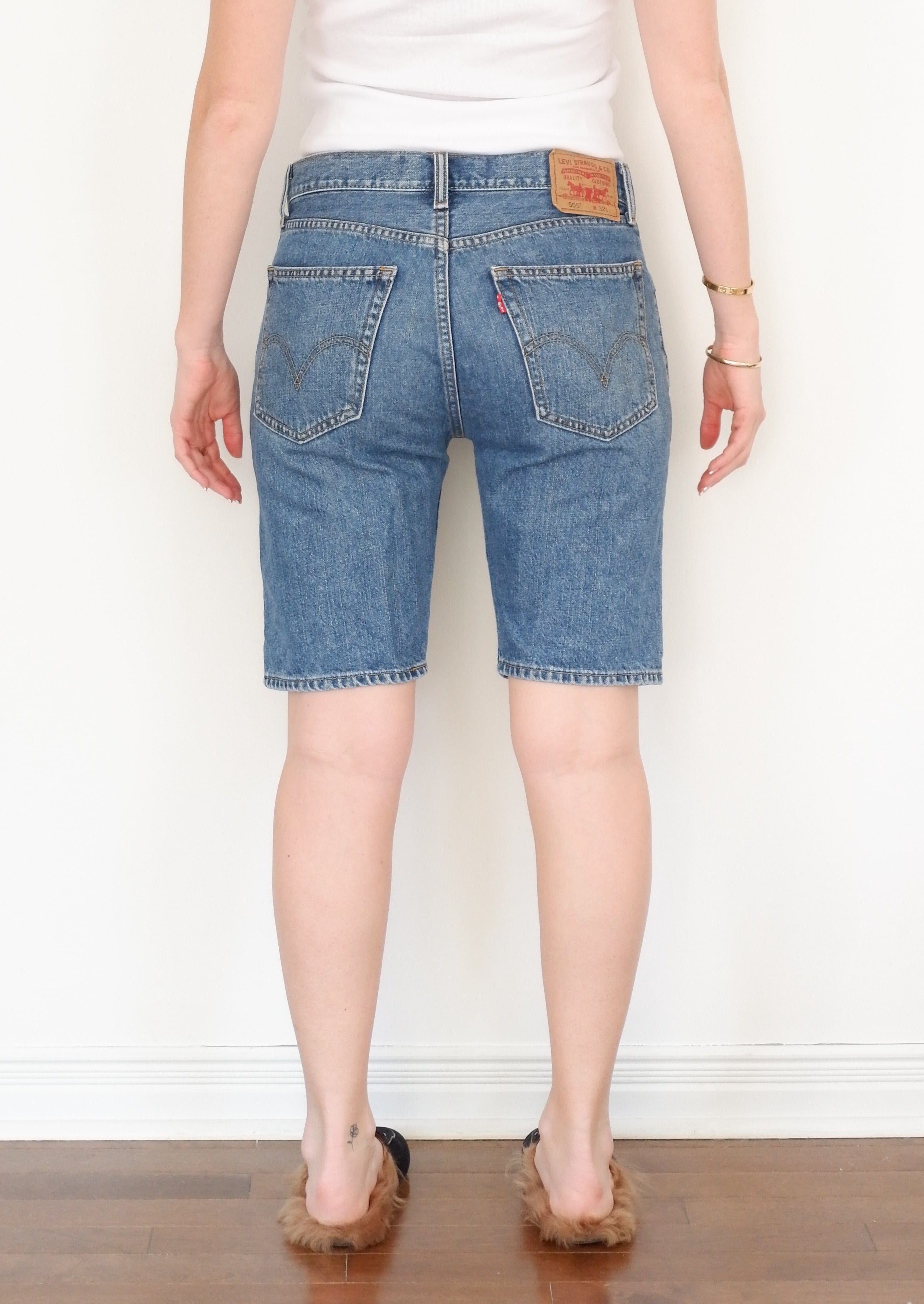 Short en jean Levis 505 délavage medium - 32