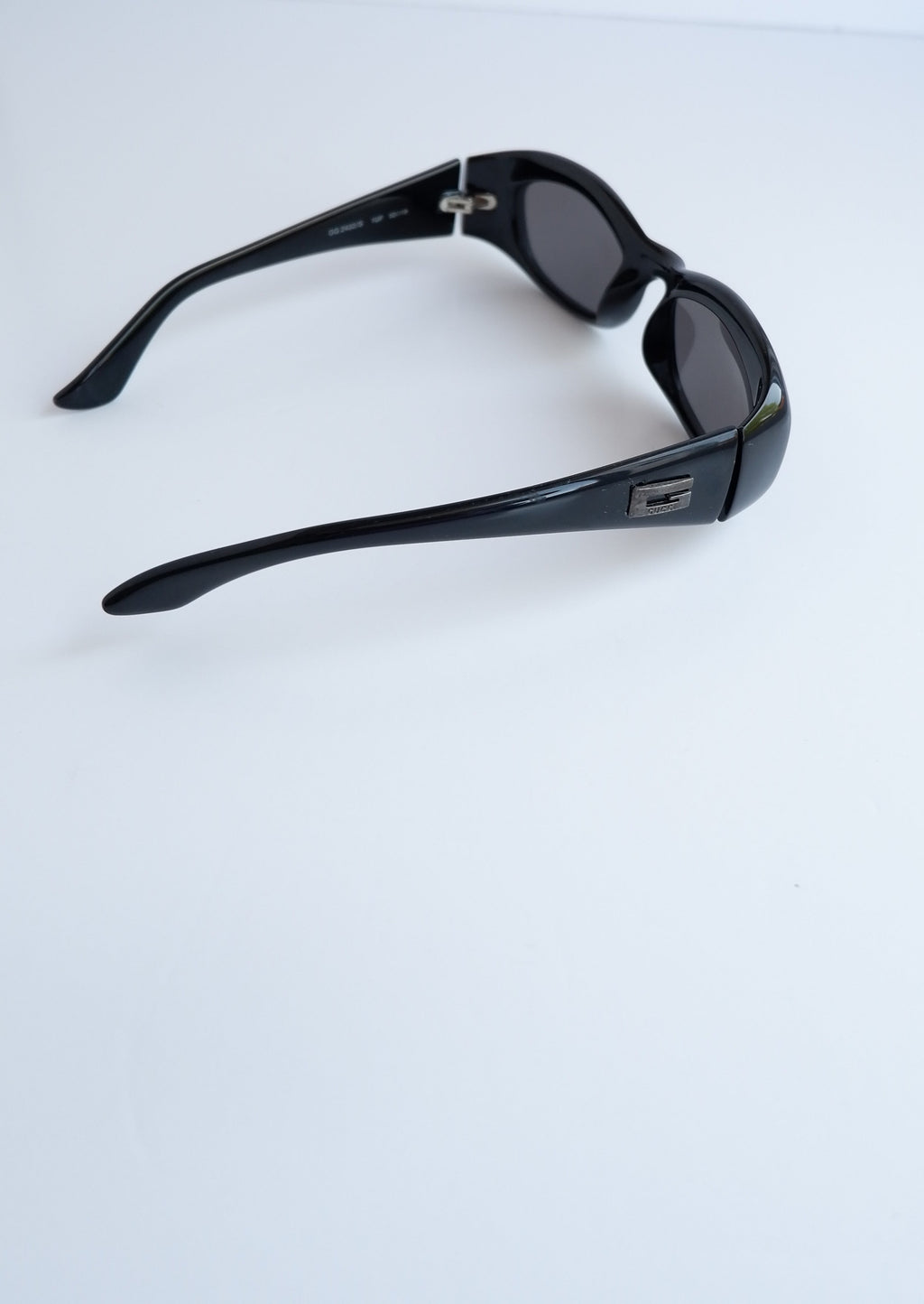 Authentic Preowned Vintage Gucci Black Square Frame Sunglasses