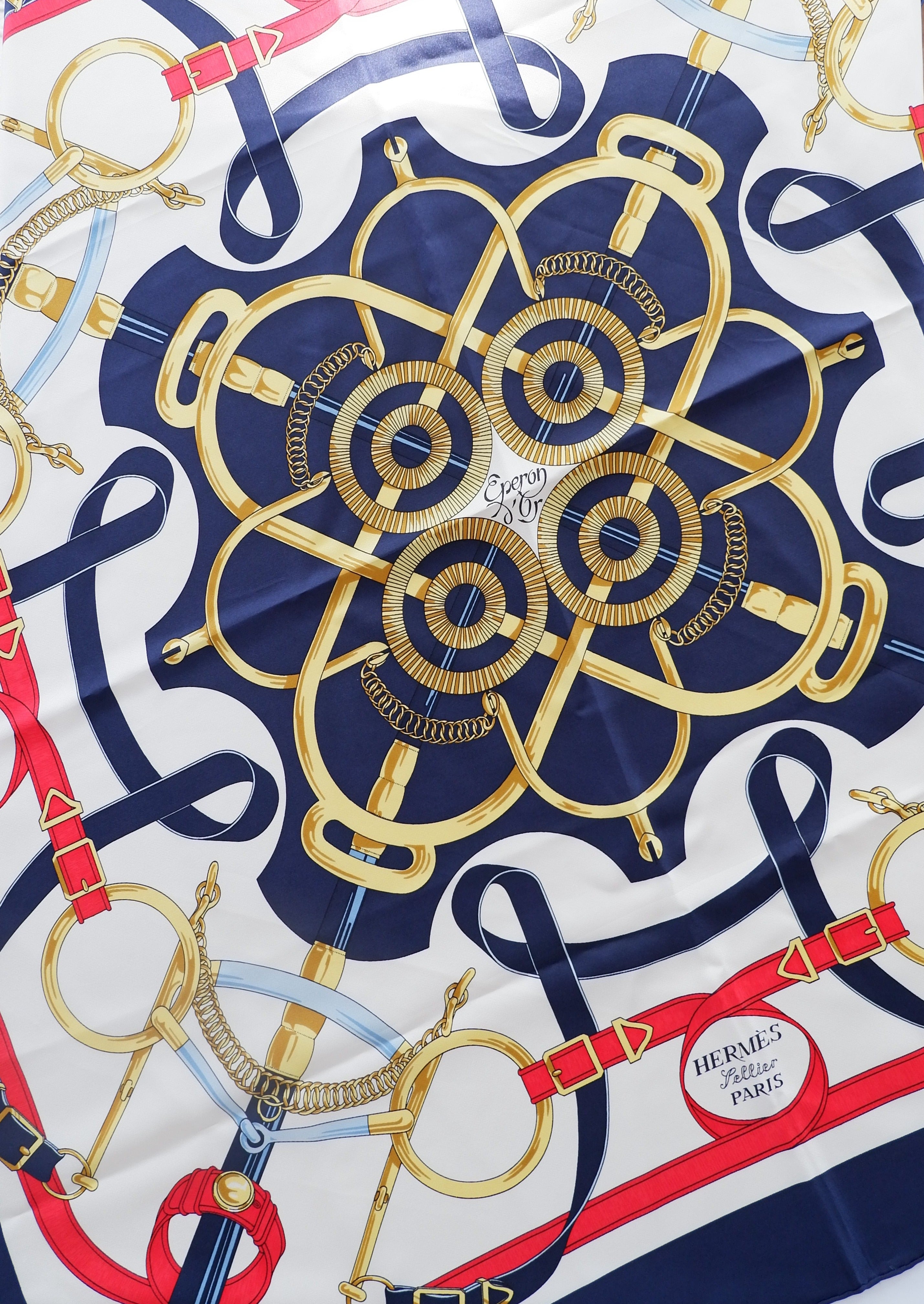 Authentic Preowned Hermes Silk Carre Scarf