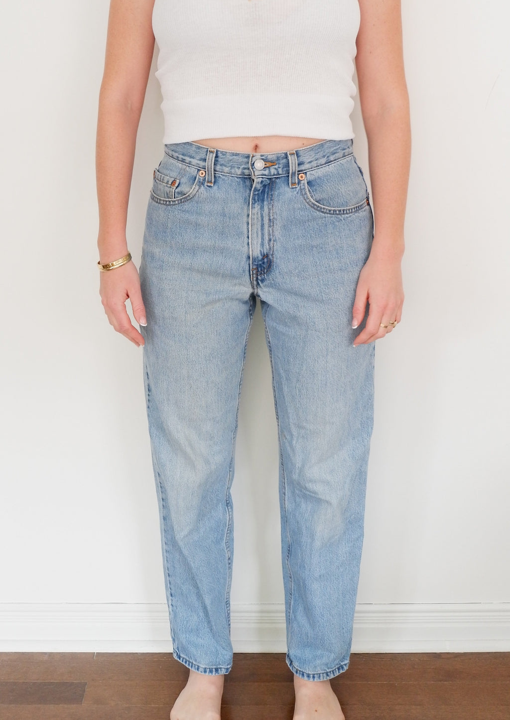 Levis Vintage Medium Light Wash Jeans - 30