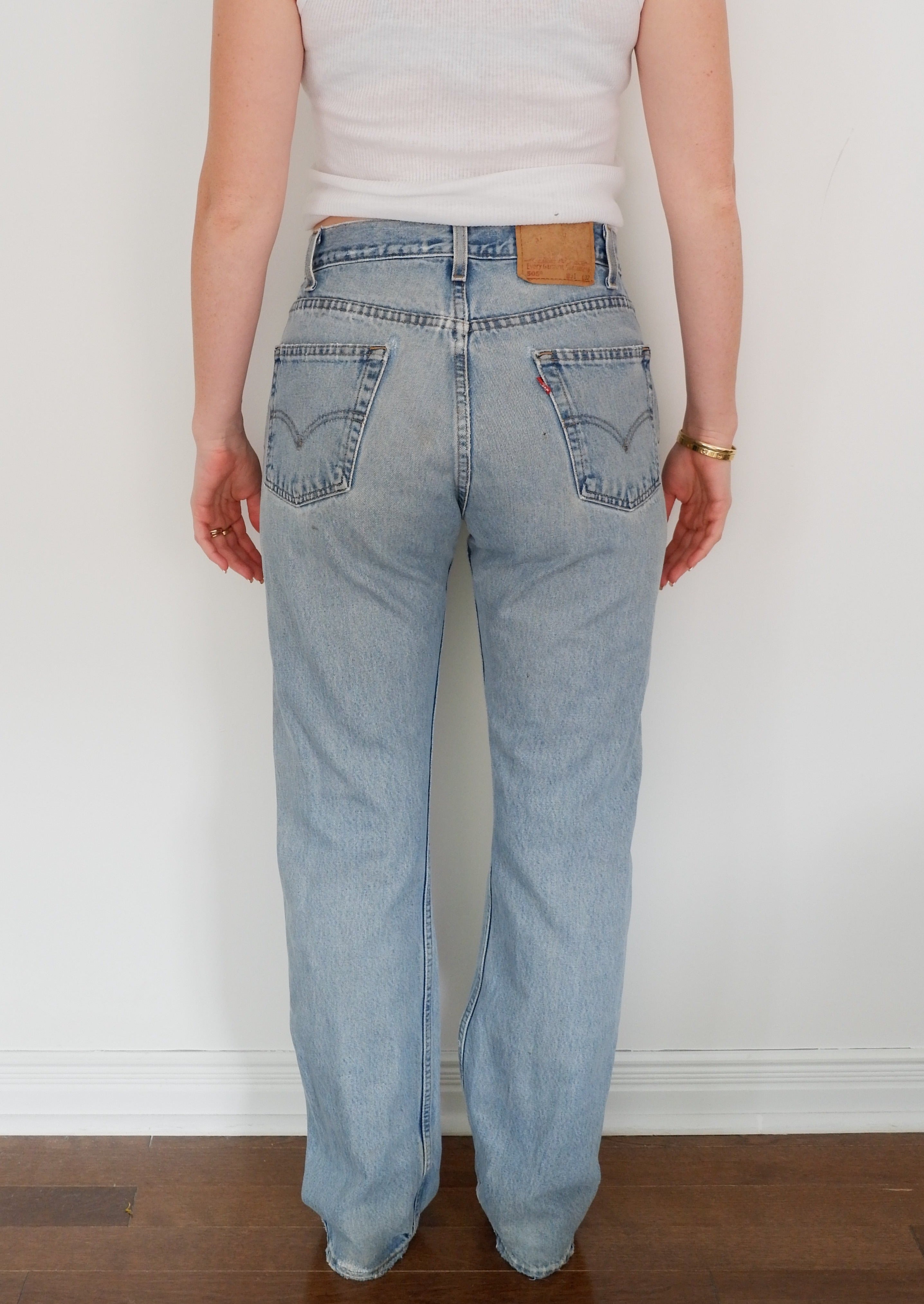 Vintage Levi's 505 Light Wash Jeans high quality