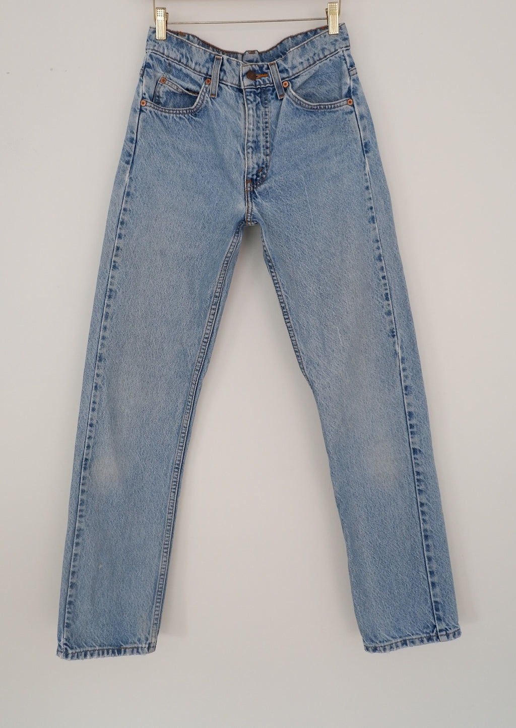 Levis Vintage 505 Medium Light Wash Jeans - 27