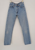 Levis Vintage 505 Medium Light Wash Jeans - 27