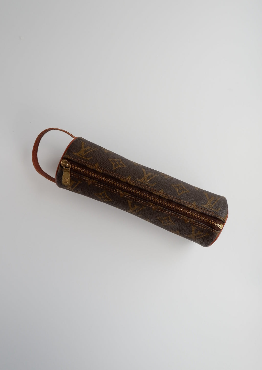 Authentique Pochette Cylindre Vintage Louis Vuitton Monogramme