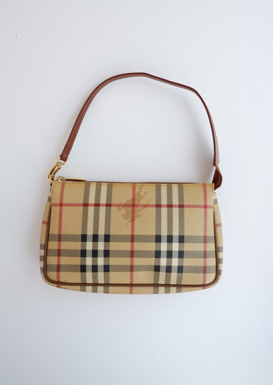 Authentic Preowned Burberry Nova Check Pochette / Shoulder Bag