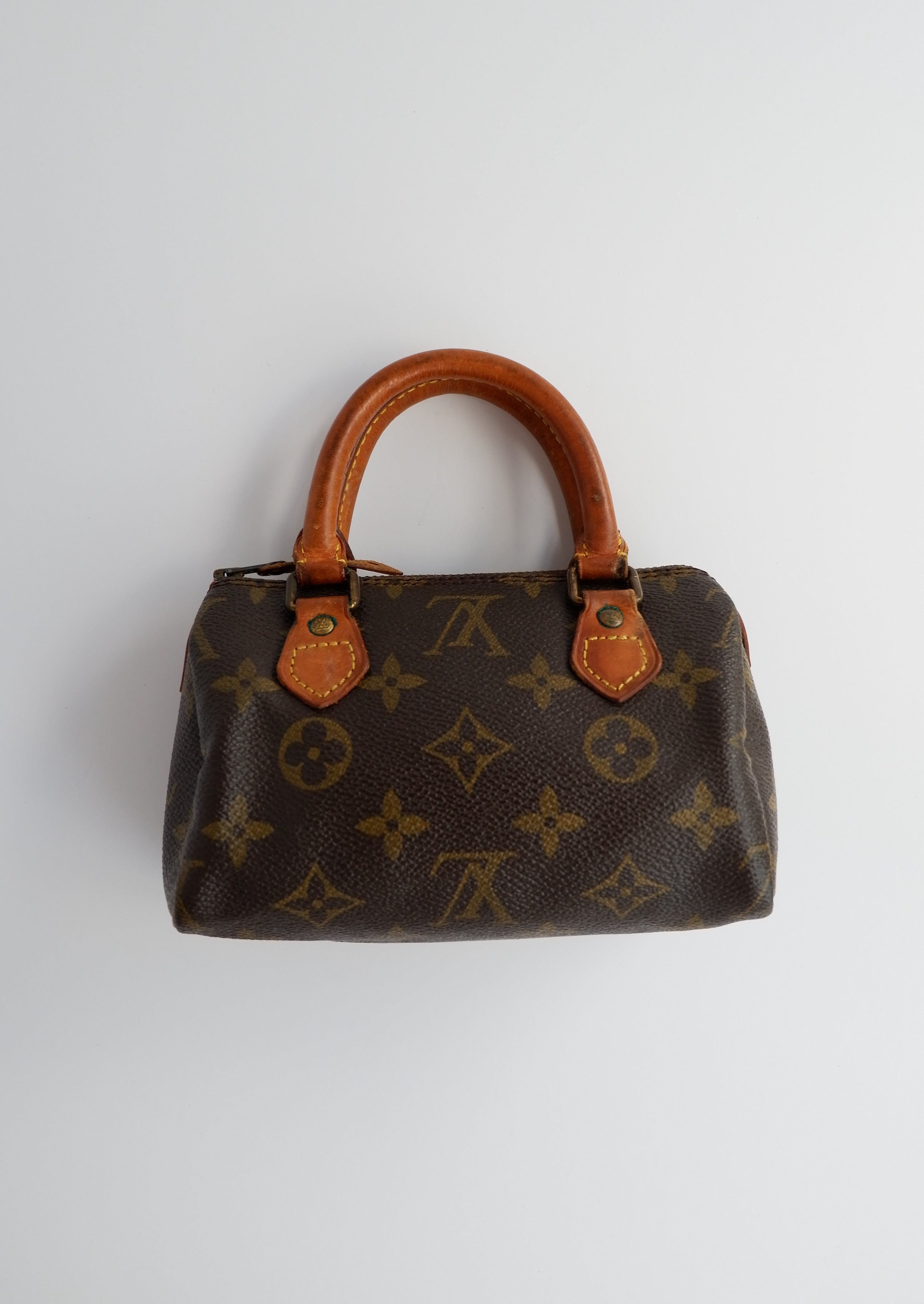 Sac Louis Vuitton Speedy Mini Monogram authentique d'occasion (bandoulière)