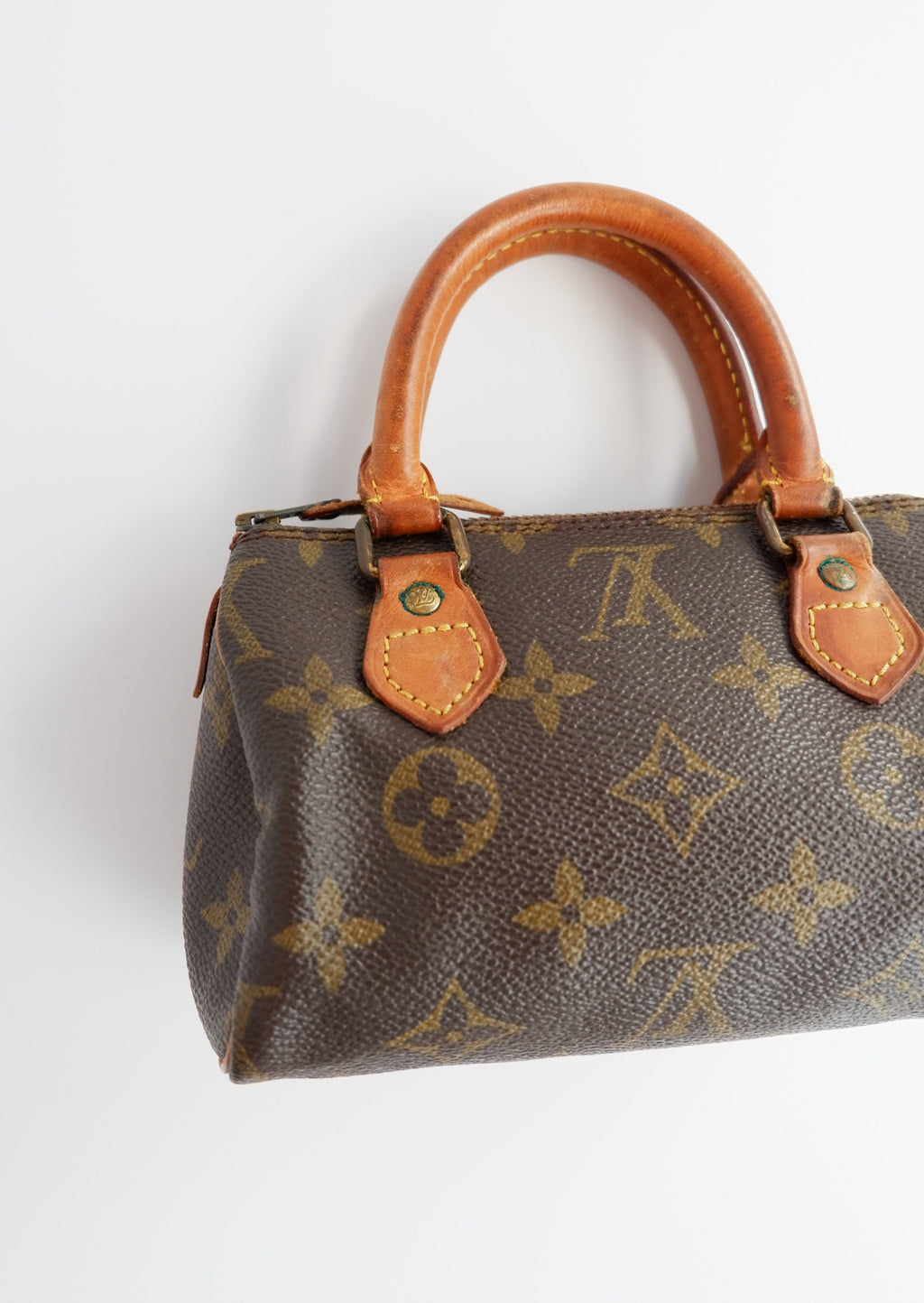 Sac Louis Vuitton Speedy Mini Monogram authentique d'occasion (bandoulière)