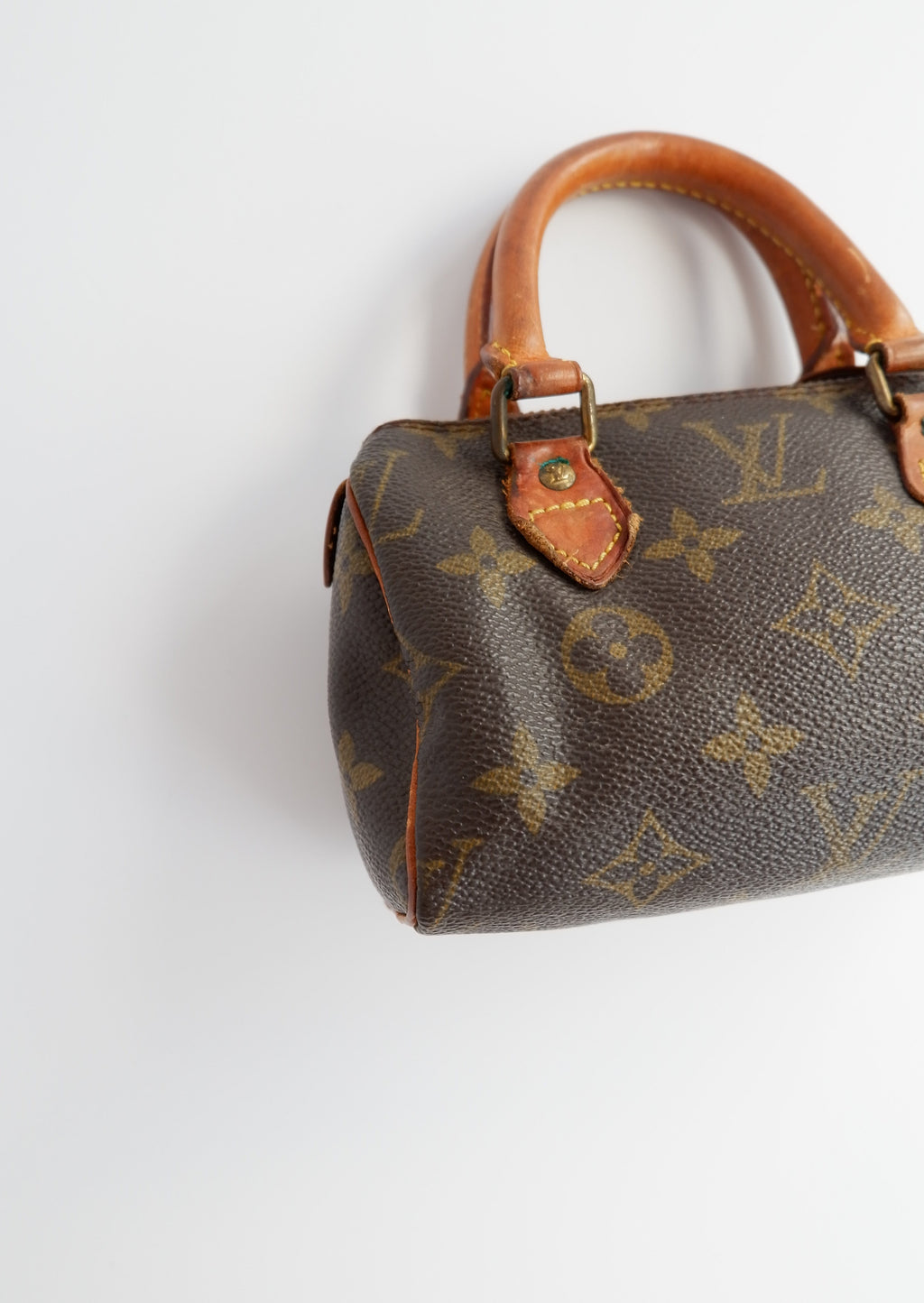 Sac Louis Vuitton Speedy Mini Monogram authentique d'occasion (bandoulière)