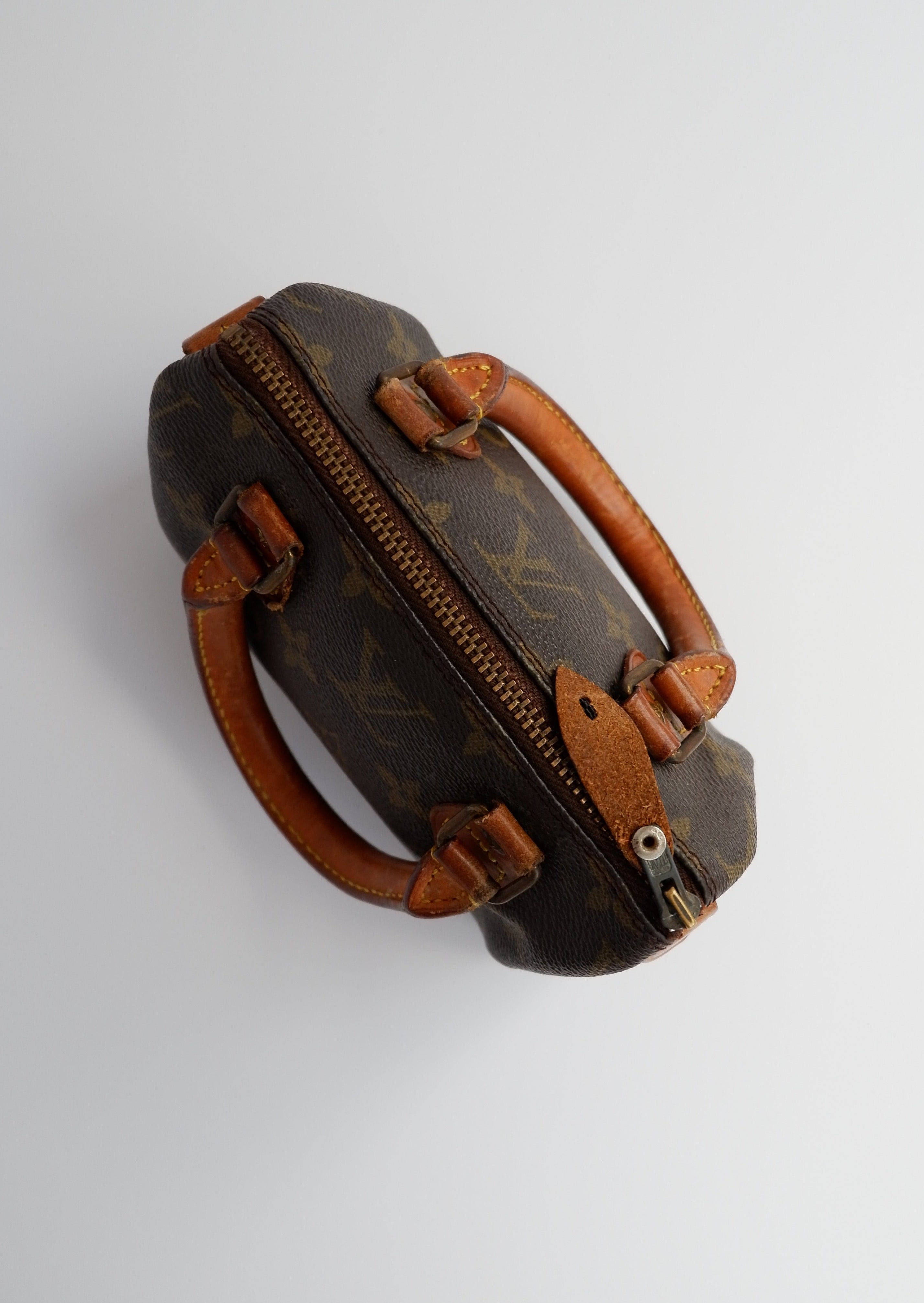 Sac Louis Vuitton Speedy Mini Monogram authentique d'occasion (bandoulière)
