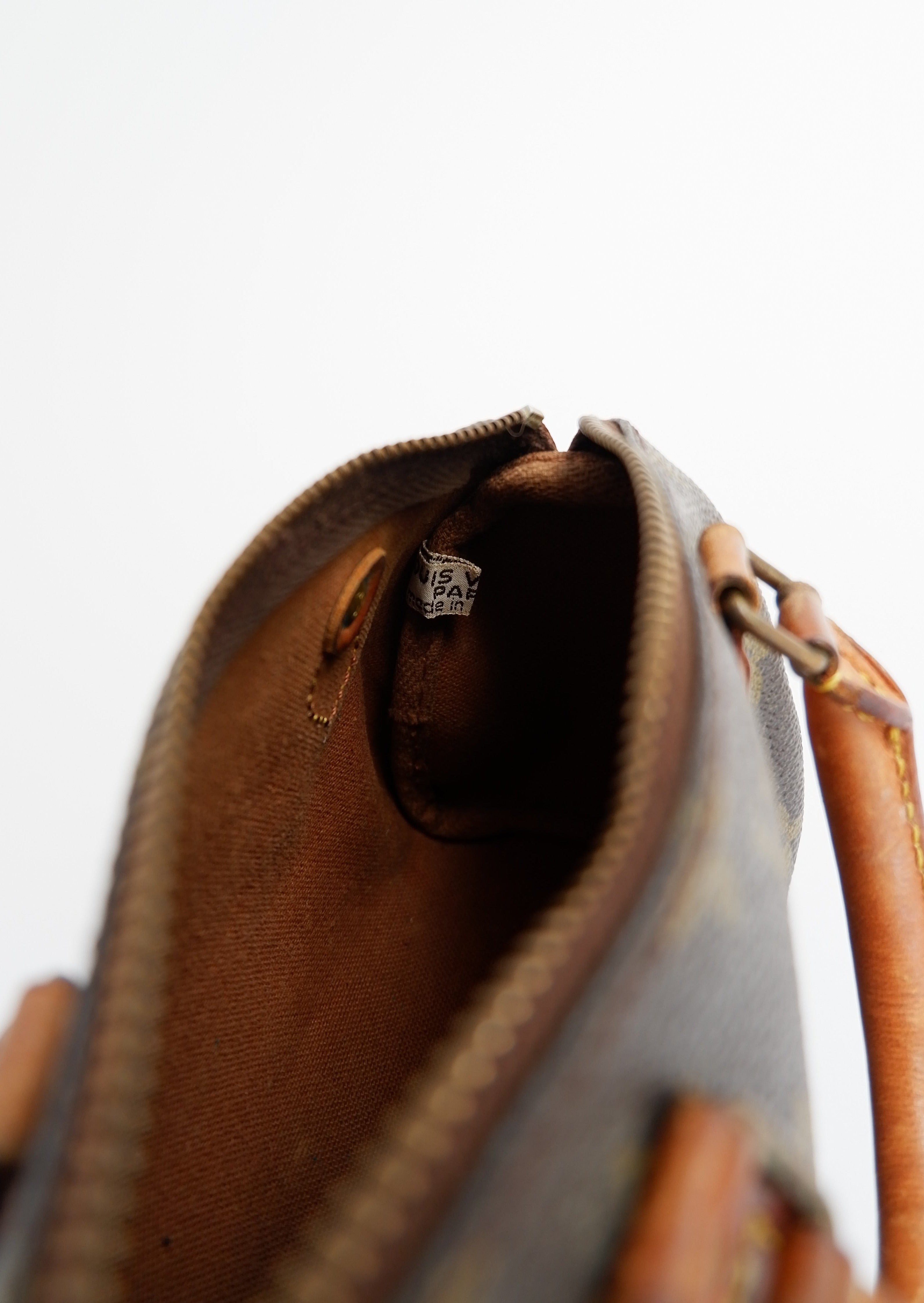 Sac Louis Vuitton Speedy Mini Monogram authentique d'occasion (bandoulière)