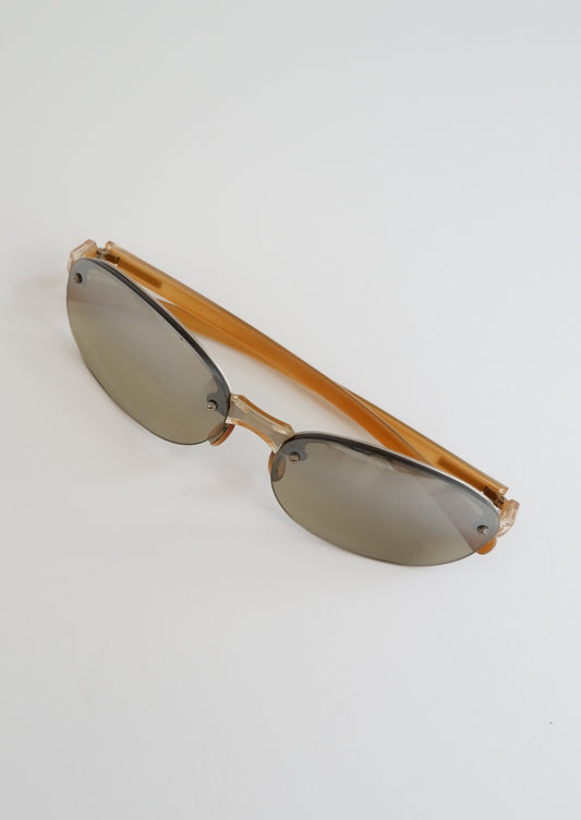 Authentic Preowned Vintage Prada Brown Sunglasses