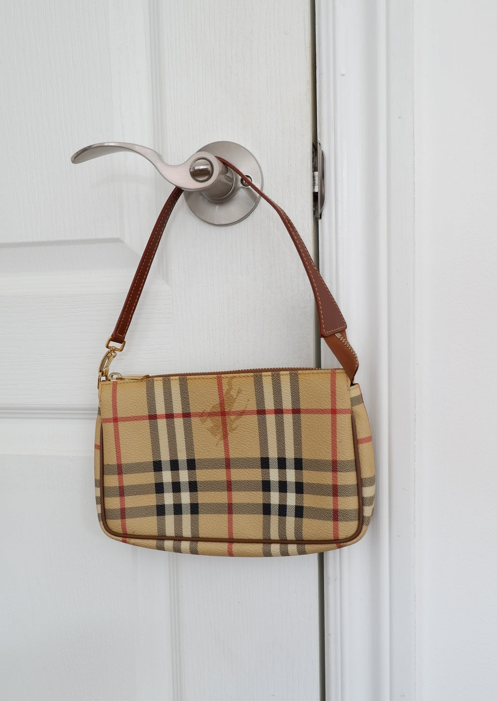 Authentic Preowned Burberry Nova Check Pochette / Shoulder Bag