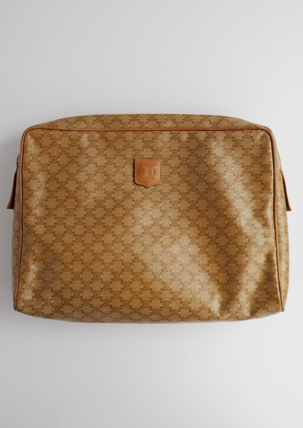 Pochette Céline Authentique d'occasion en Toile Enduite