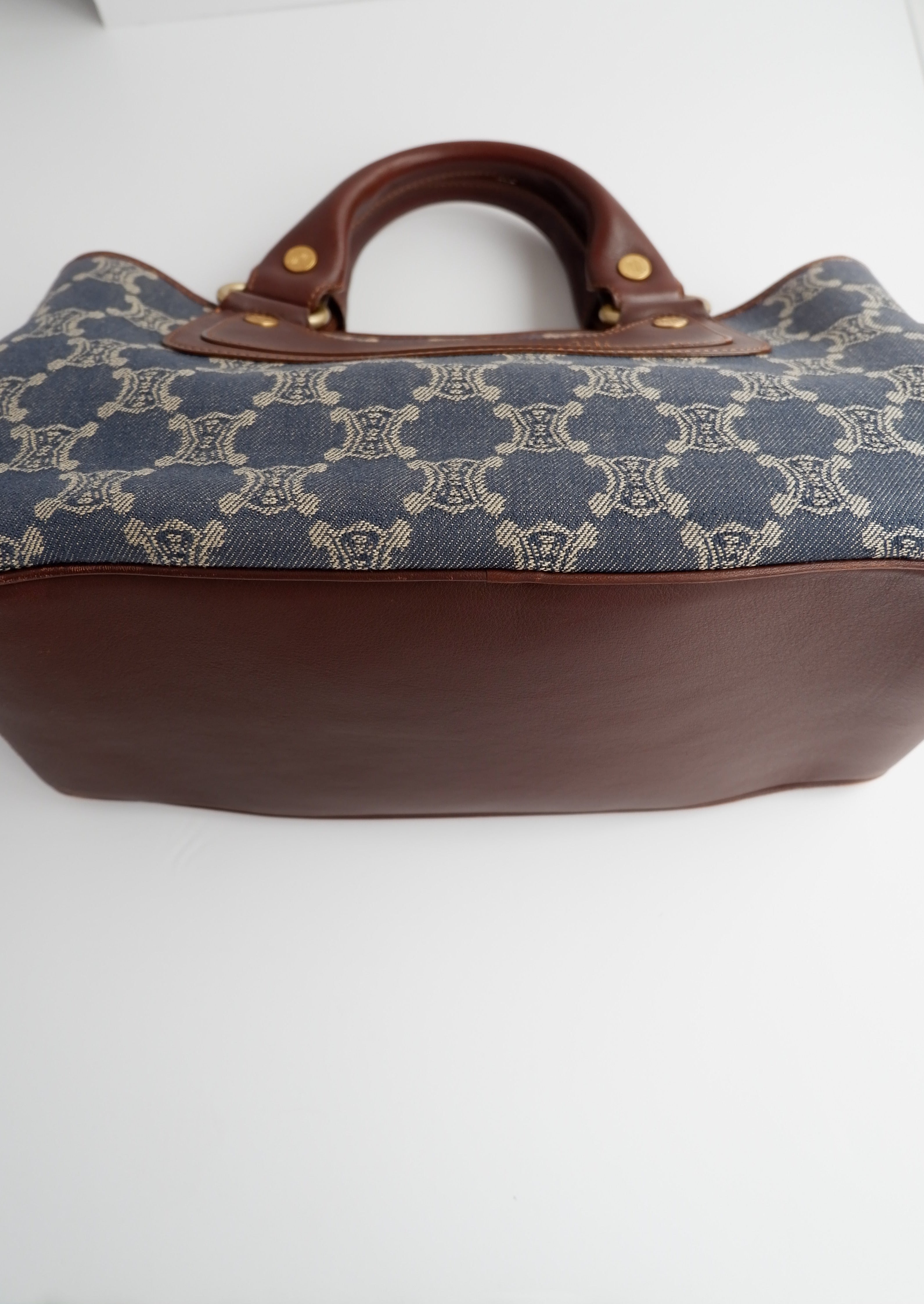 Authentic Preowned Celine Denim/ Leather Boogie Bag