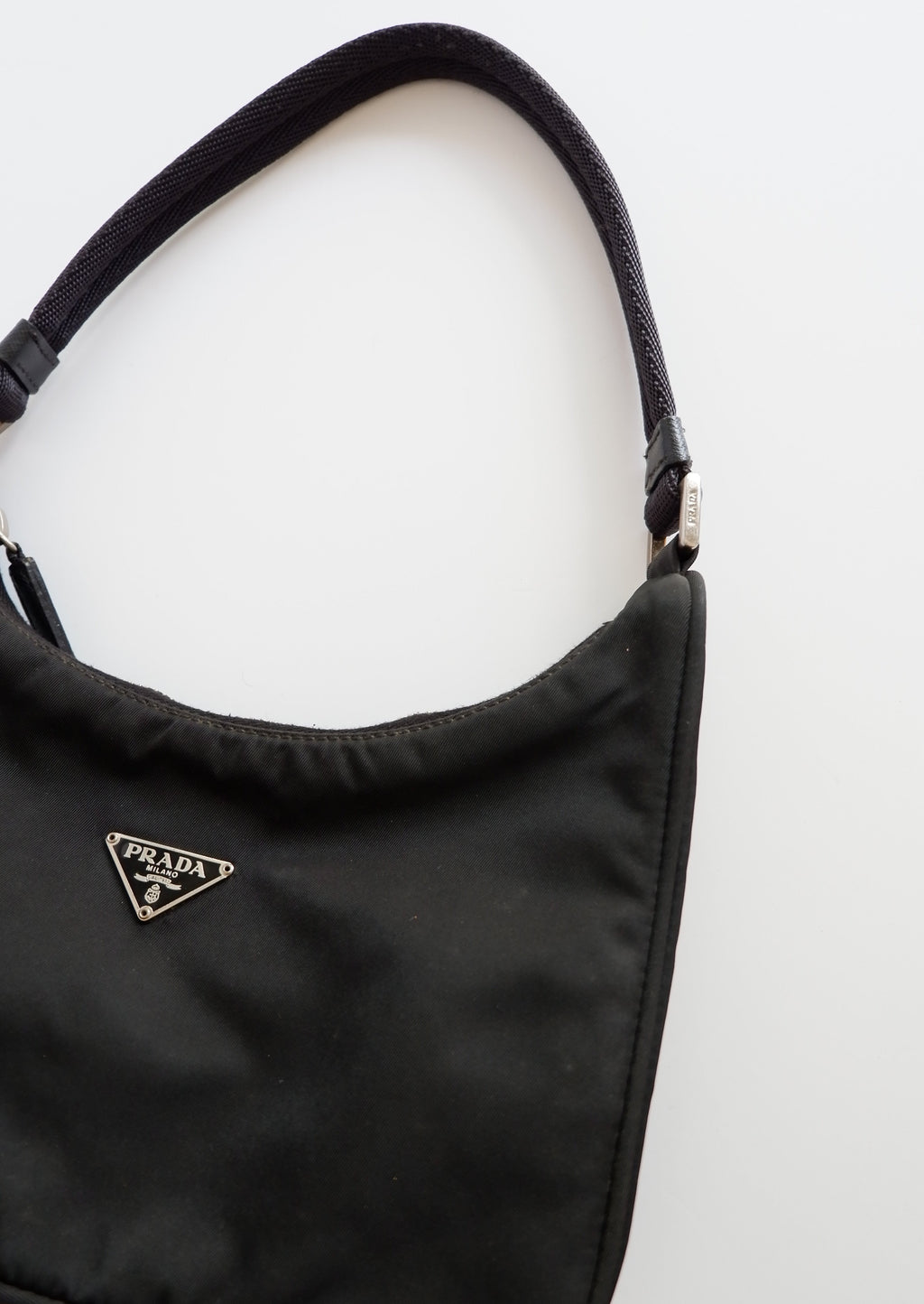 Authentic Preowned Prada Black Nylon Shoulder Bag
