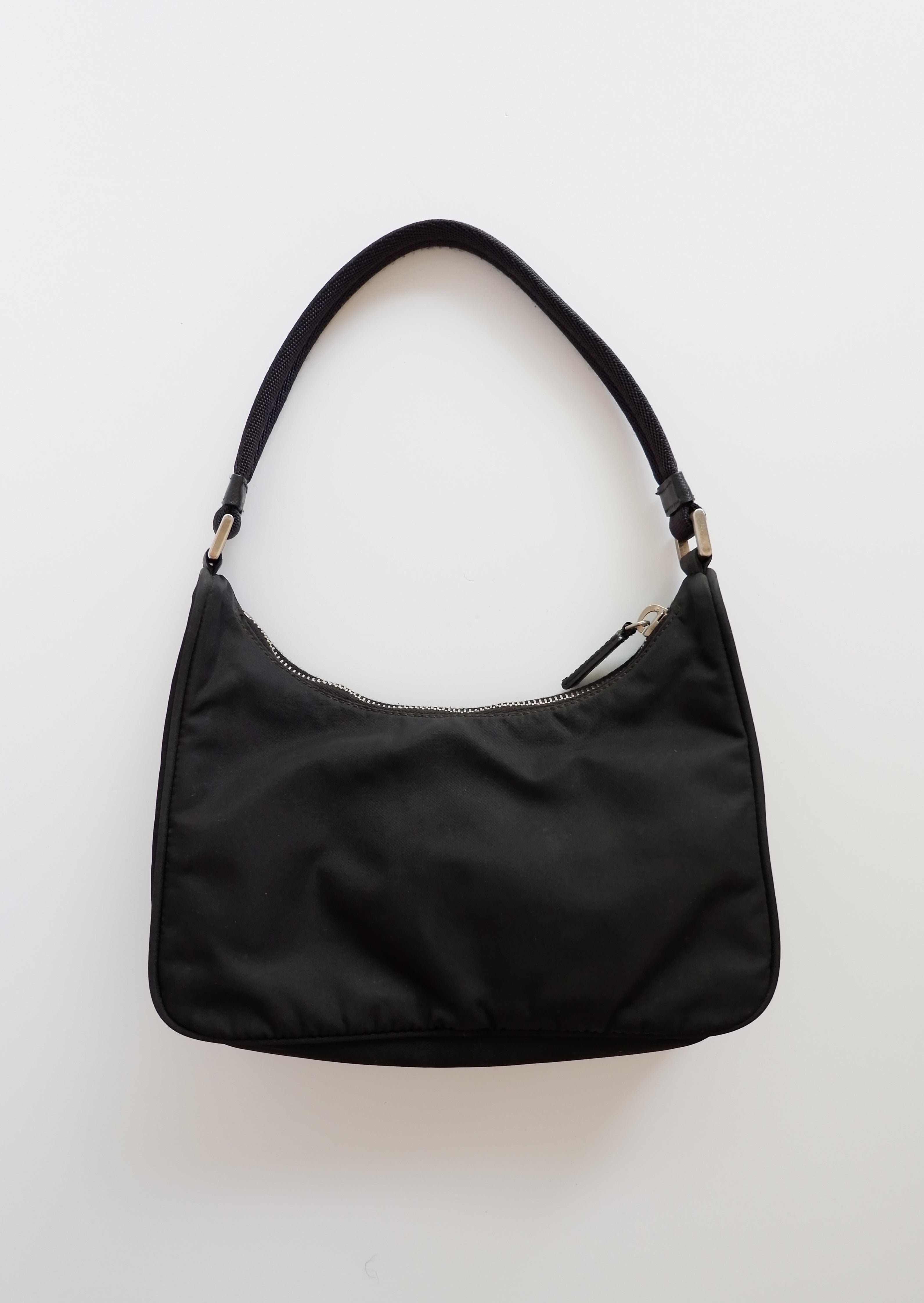 Authentic Preowned Prada Black Nylon Shoulder Bag