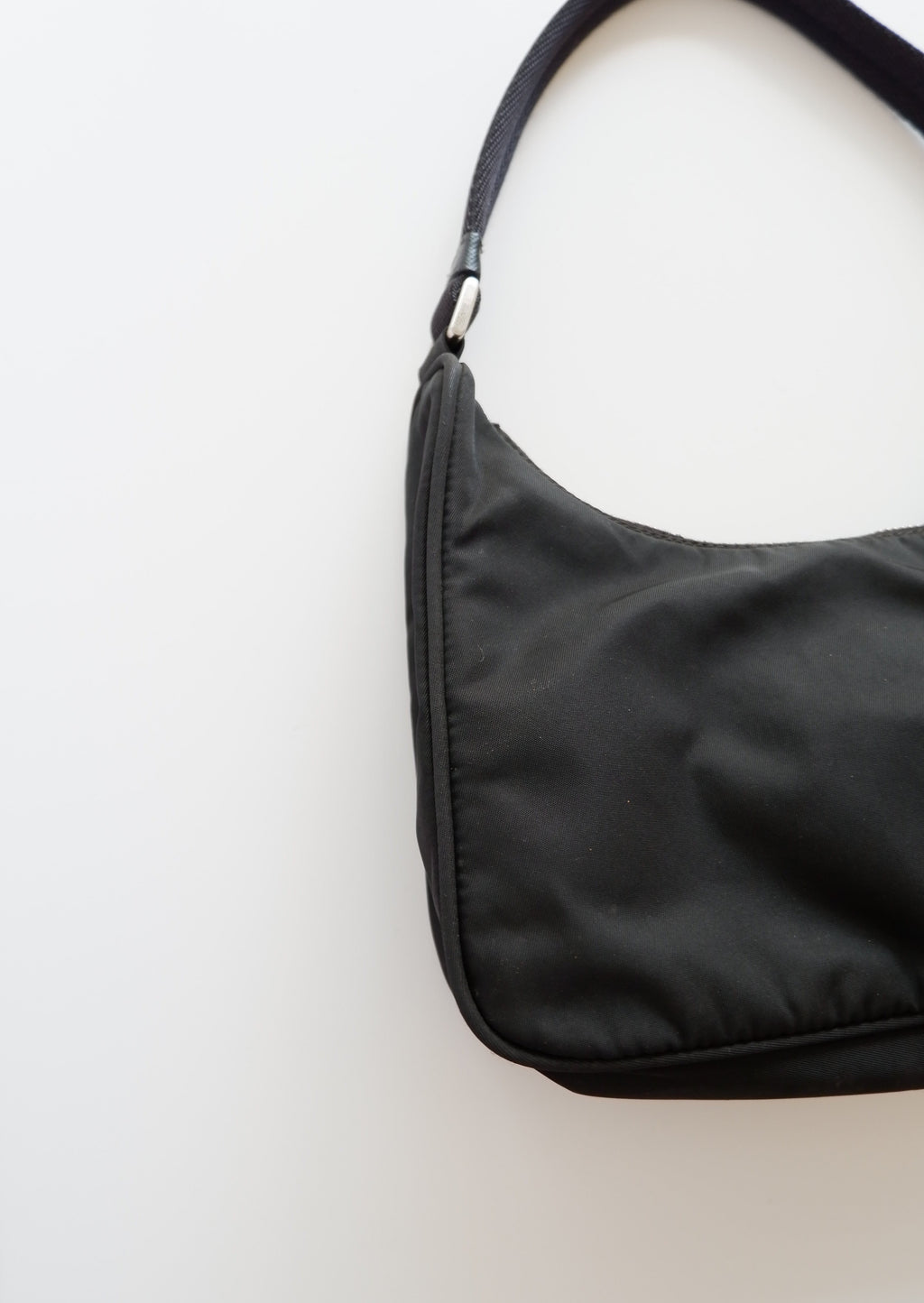 Authentic Preowned Prada Black Nylon Shoulder Bag