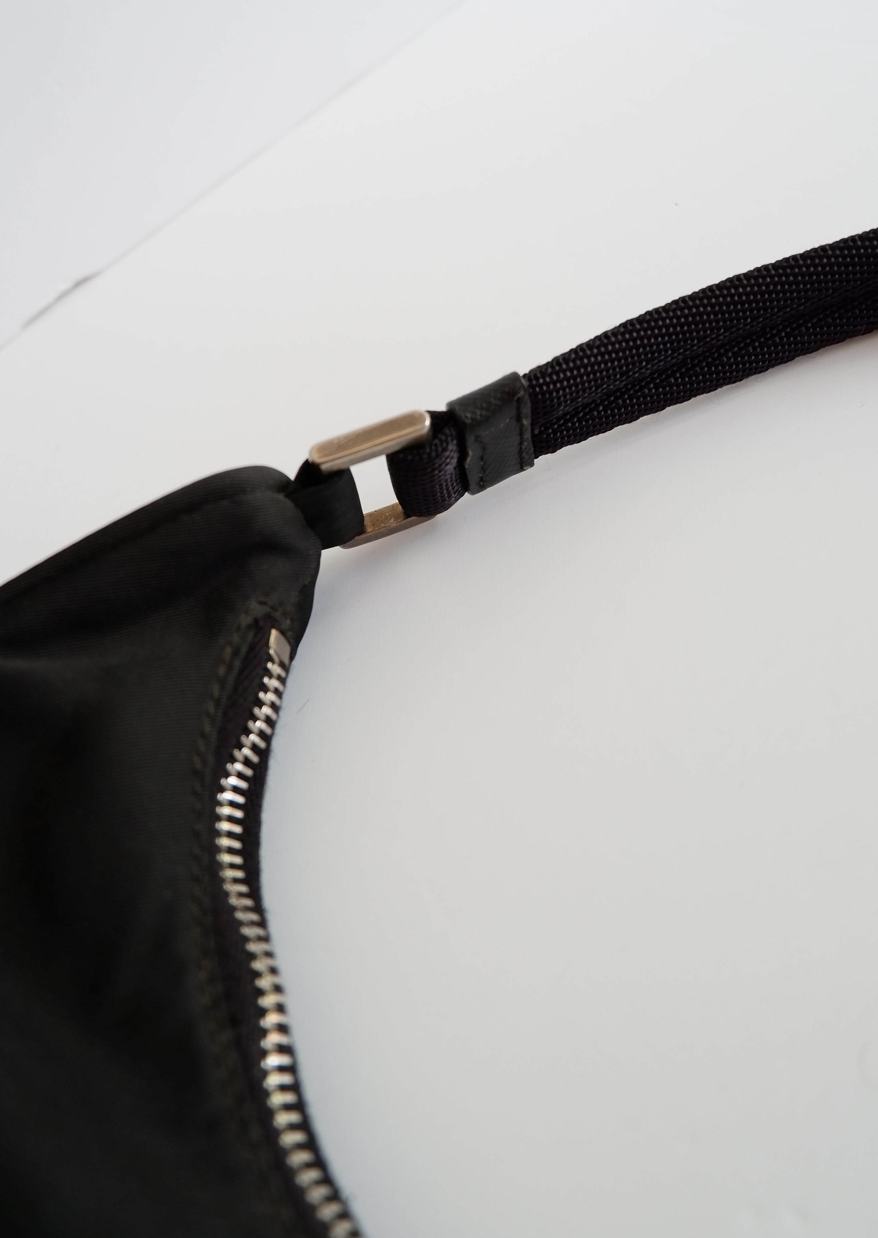 Authentic Preowned Prada Black Nylon Shoulder Bag
