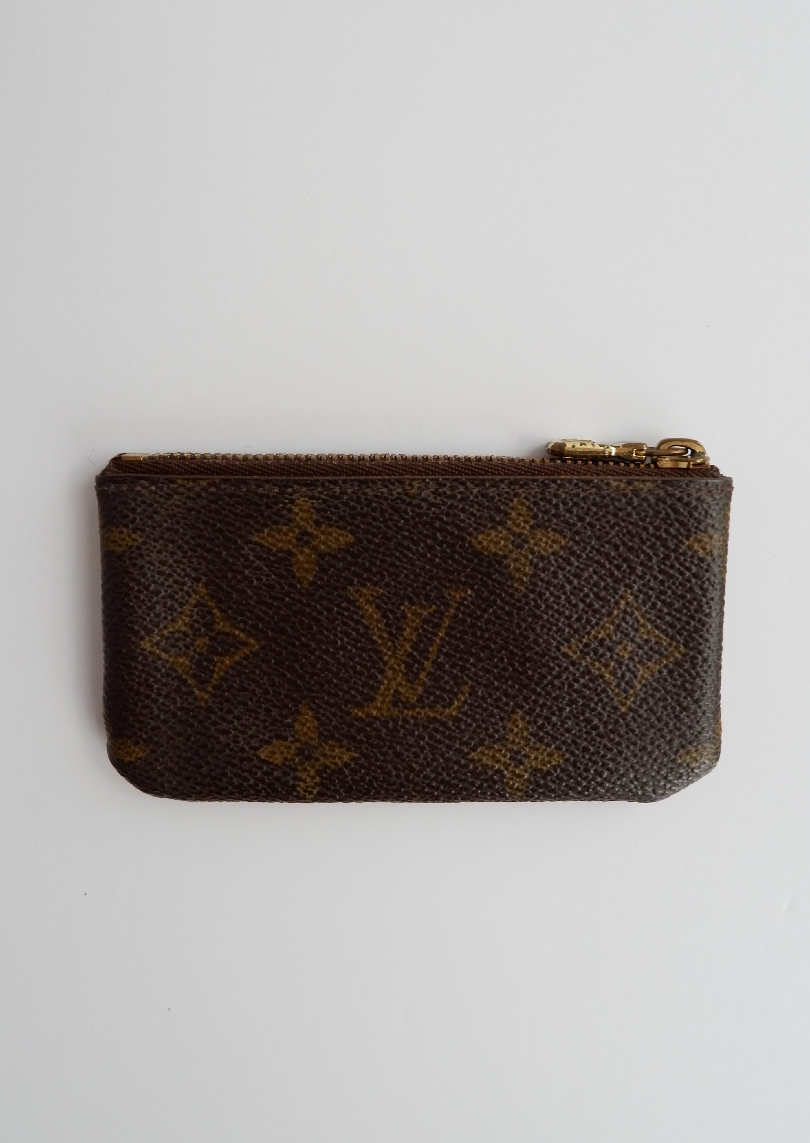 Porte-clés / porte-cartes Louis Vuitton Monogram Pochette Cle d'occasion authentique