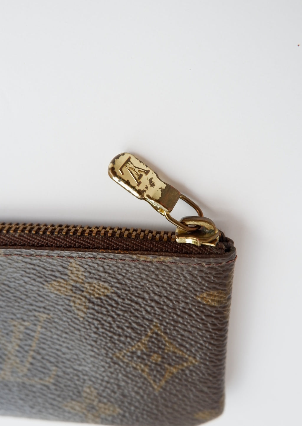 Porte-clés / porte-cartes Louis Vuitton Monogram Pochette Cle d'occasion authentique