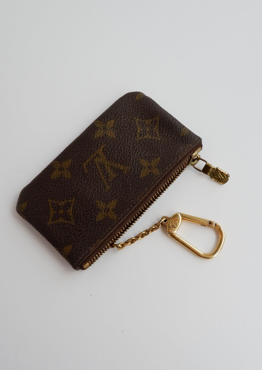 Porte-clés / porte-cartes Louis Vuitton Monogram Pochette Cle d'occasion authentique