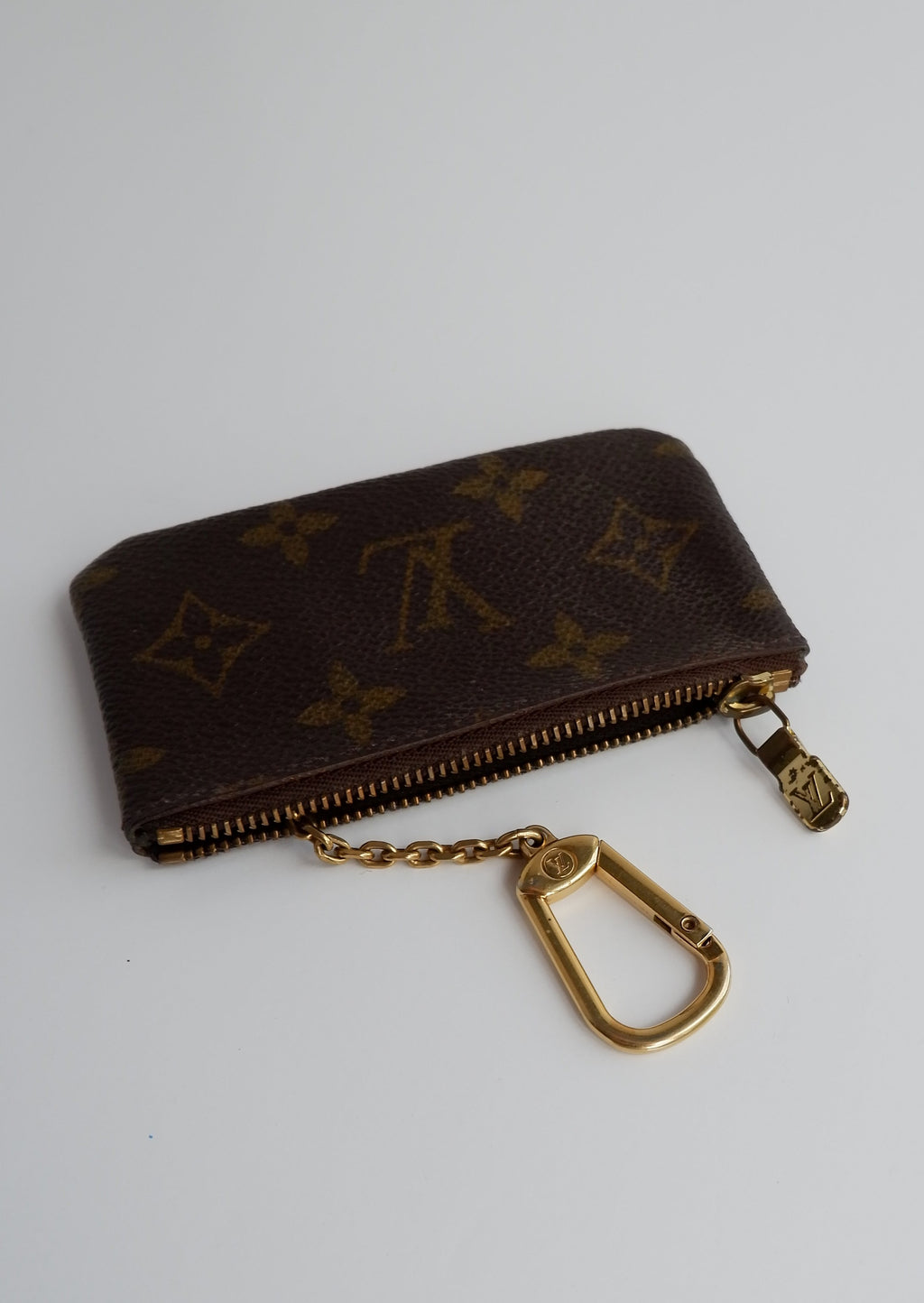 Porte-clés / porte-cartes Louis Vuitton Monogram Pochette Cle d'occasion authentique
