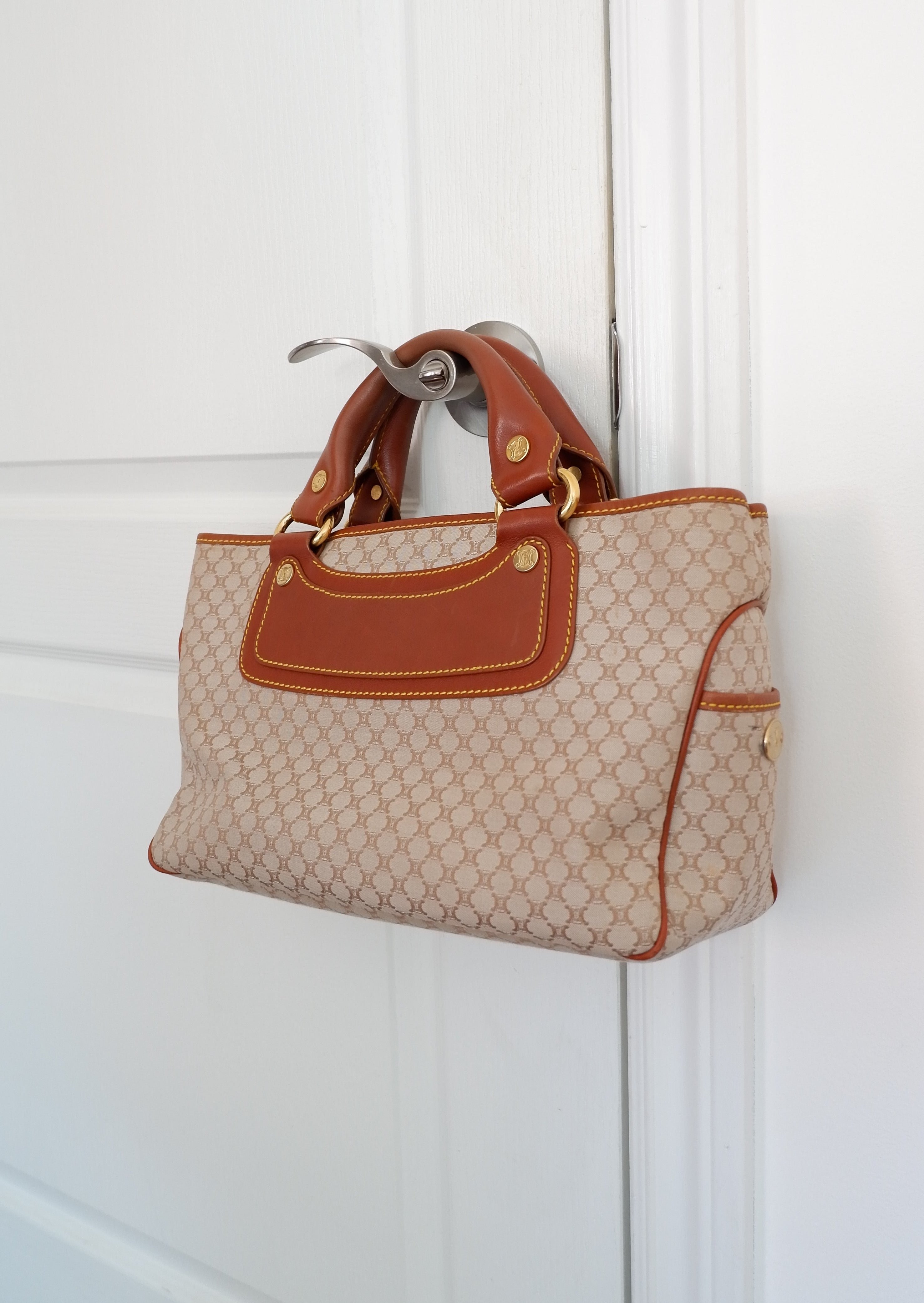 Authentique Sac Boogie vintage Céline beige