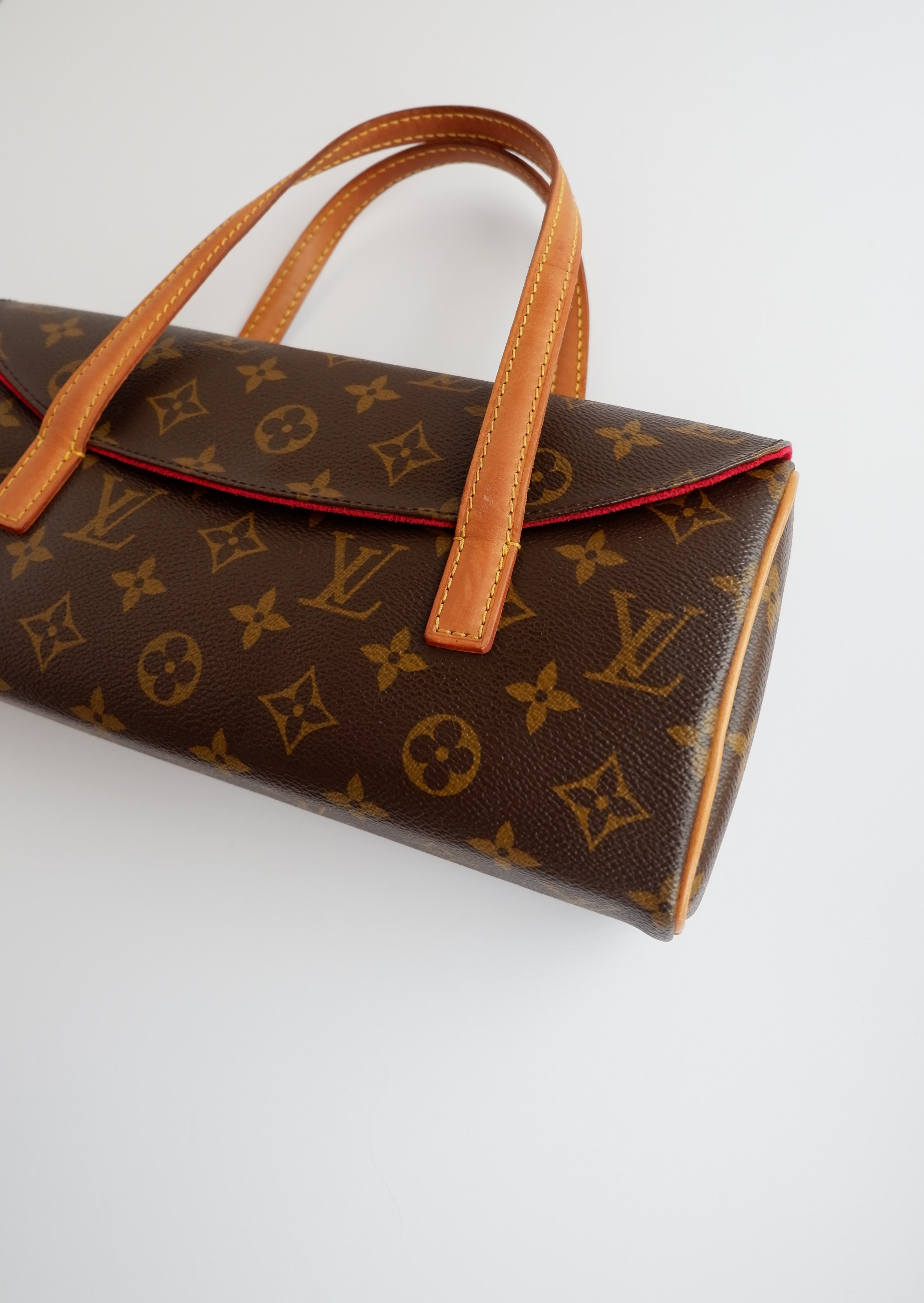 Authentique sac à main Louis Vuitton Monogram Sonatine d'occasion