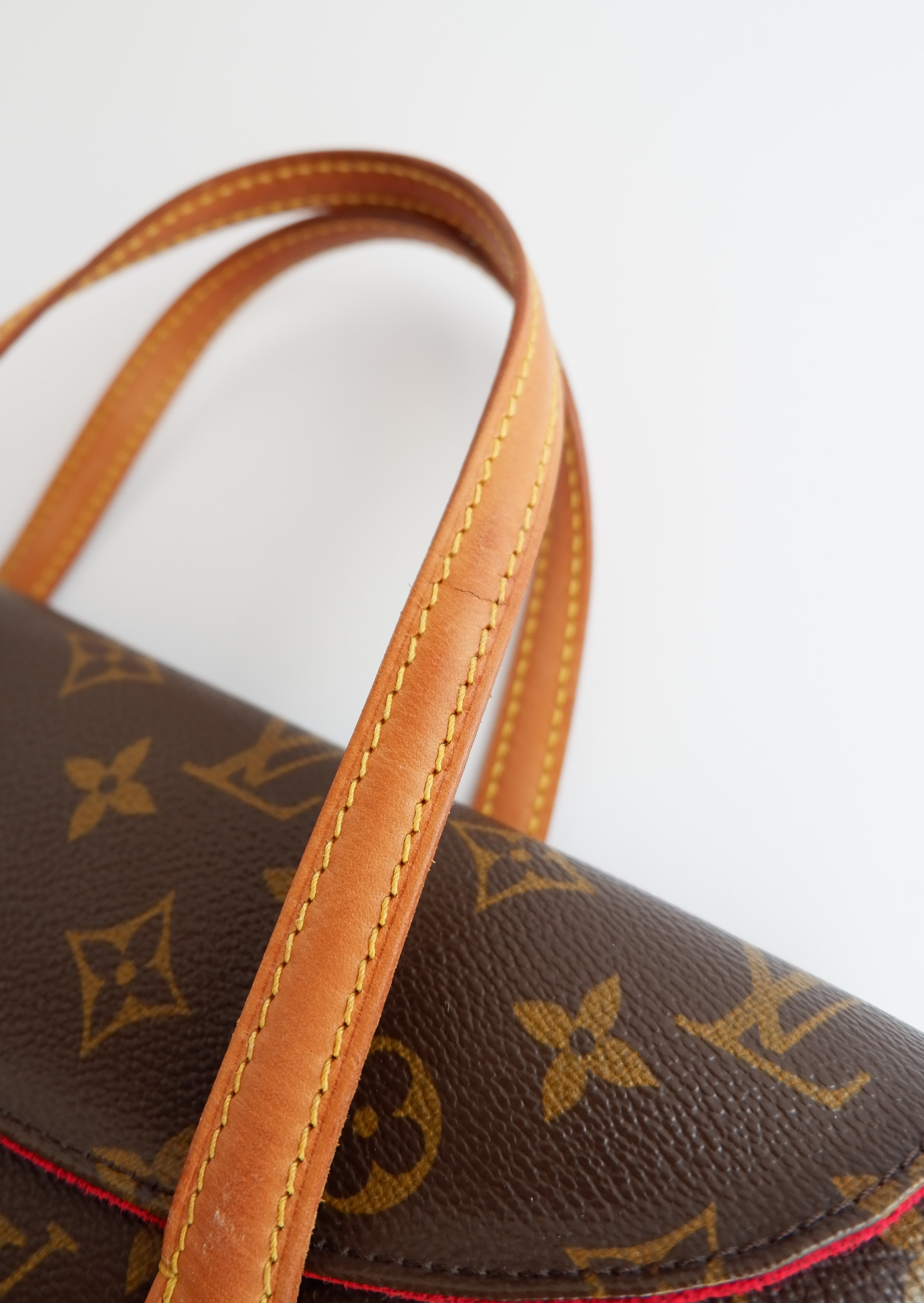 Authentique sac à main Louis Vuitton Monogram Sonatine d'occasion