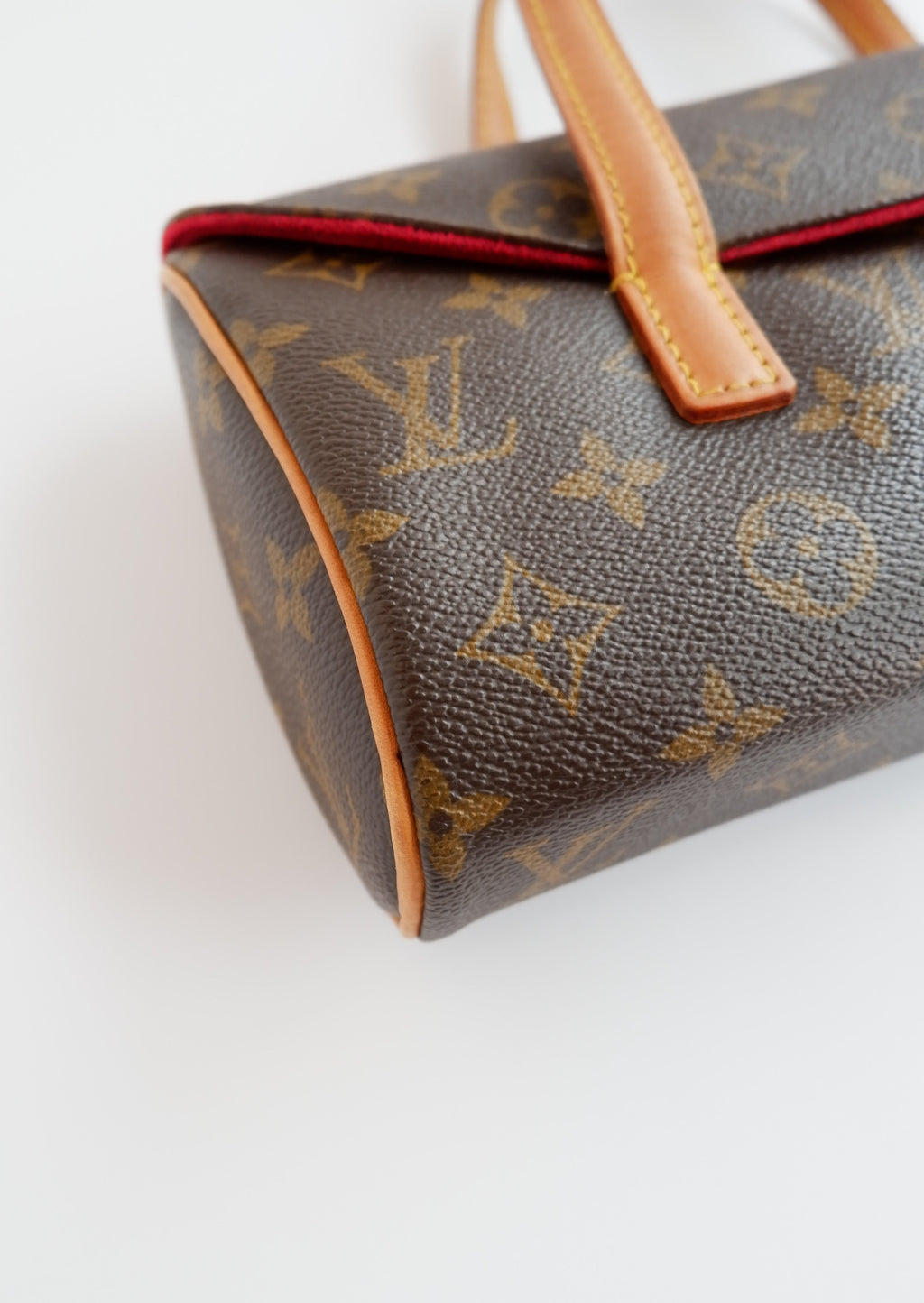 Authentique sac à main Louis Vuitton Monogram Sonatine d'occasion