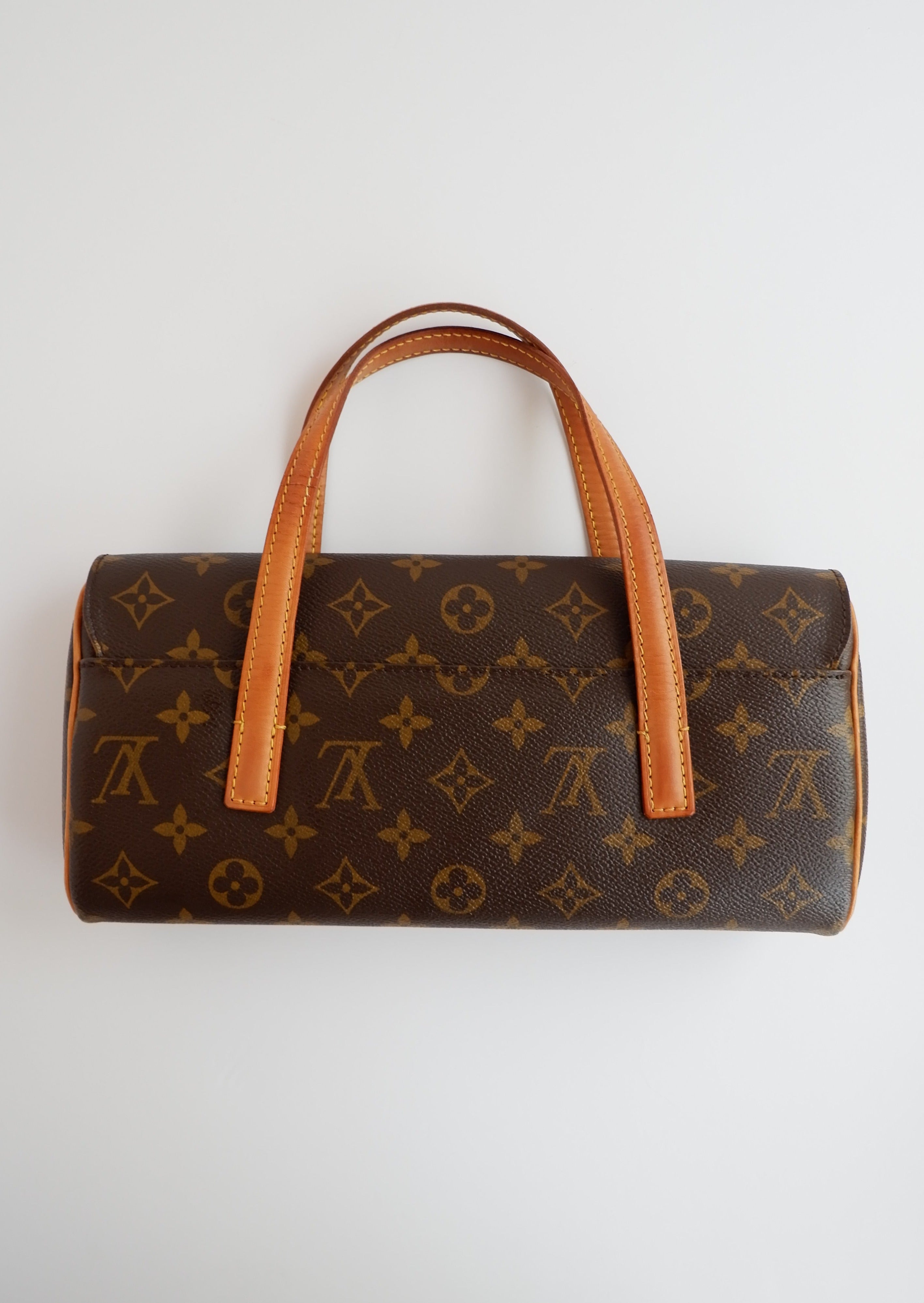 Authentique sac à main Louis Vuitton Monogram Sonatine d'occasion