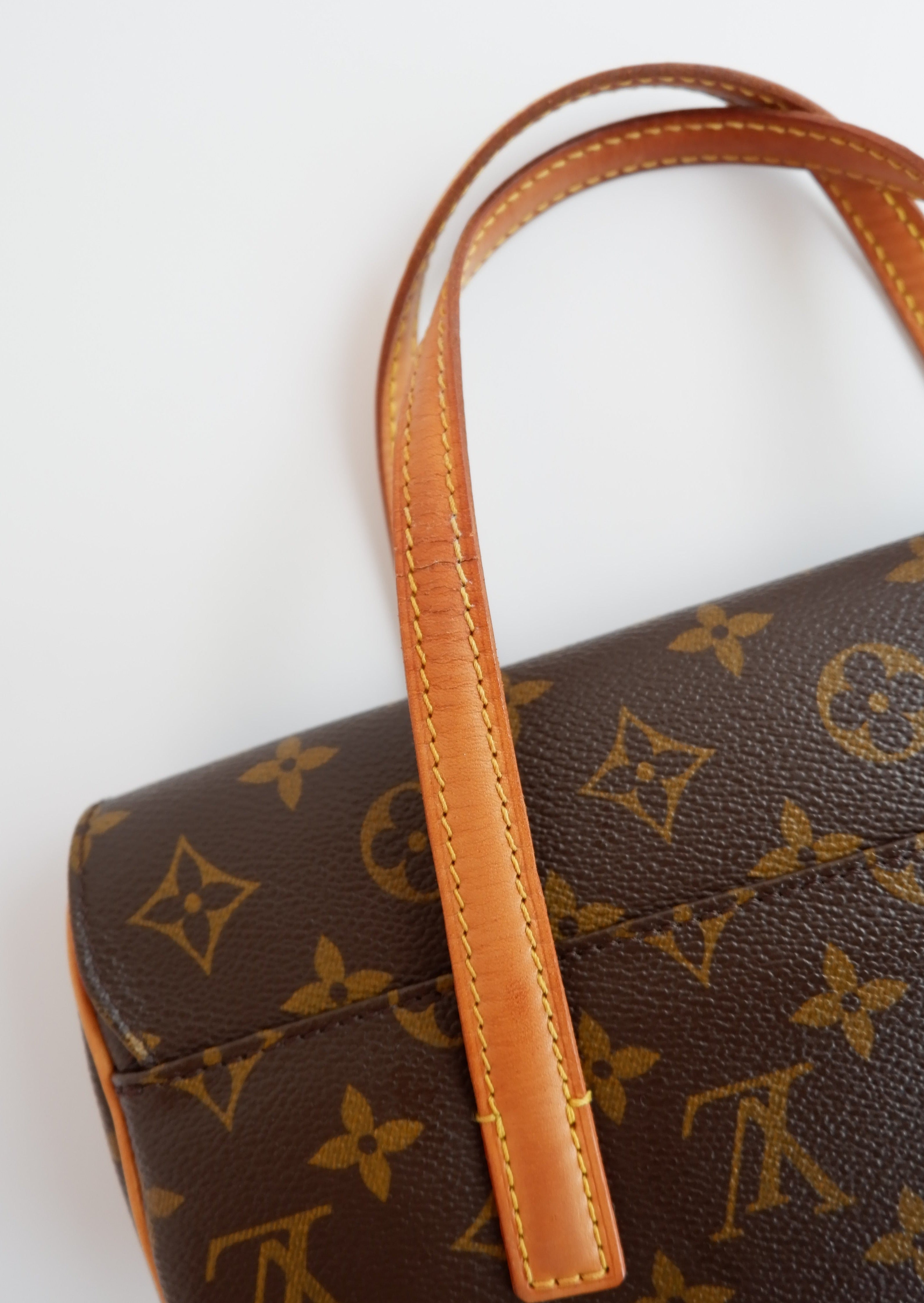 Authentique sac à main Louis Vuitton Monogram Sonatine d'occasion
