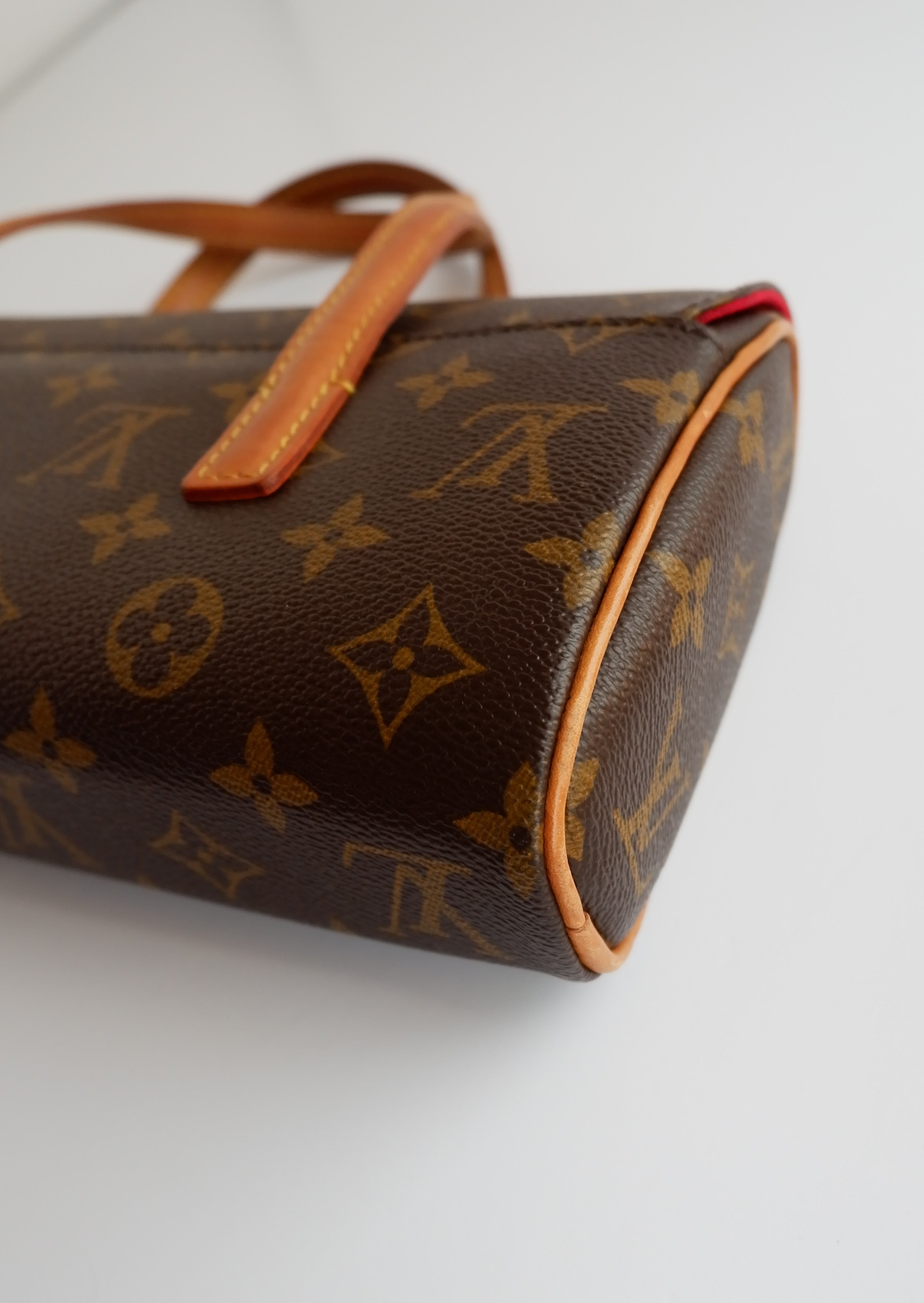 Authentique sac à main Louis Vuitton Monogram Sonatine d'occasion