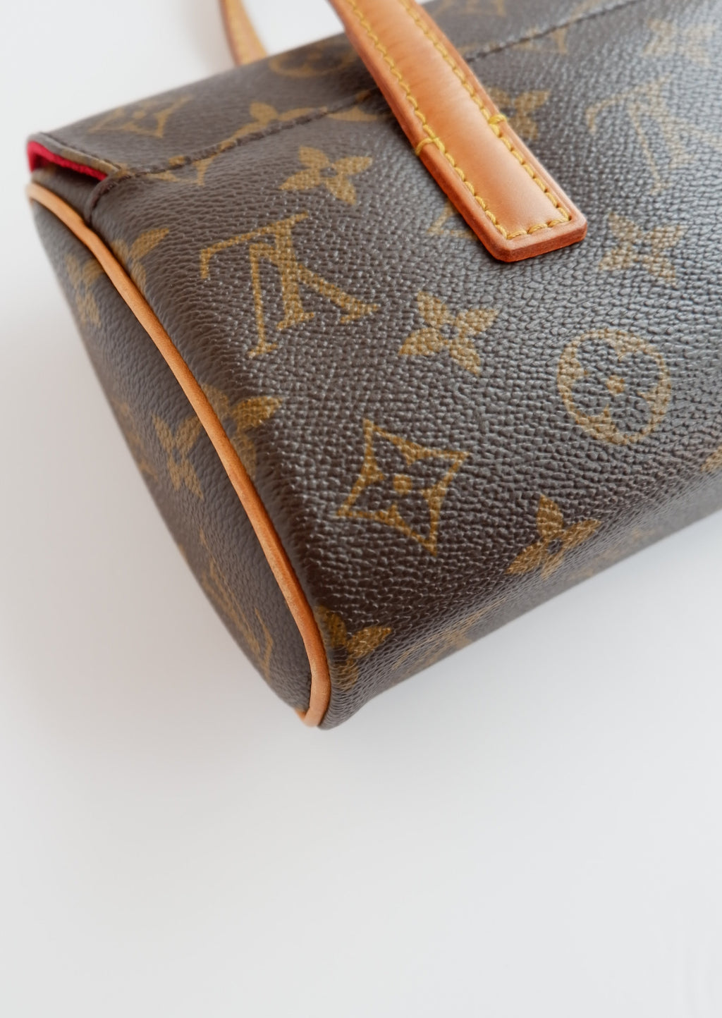 Authentique sac à main Louis Vuitton Monogram Sonatine d'occasion