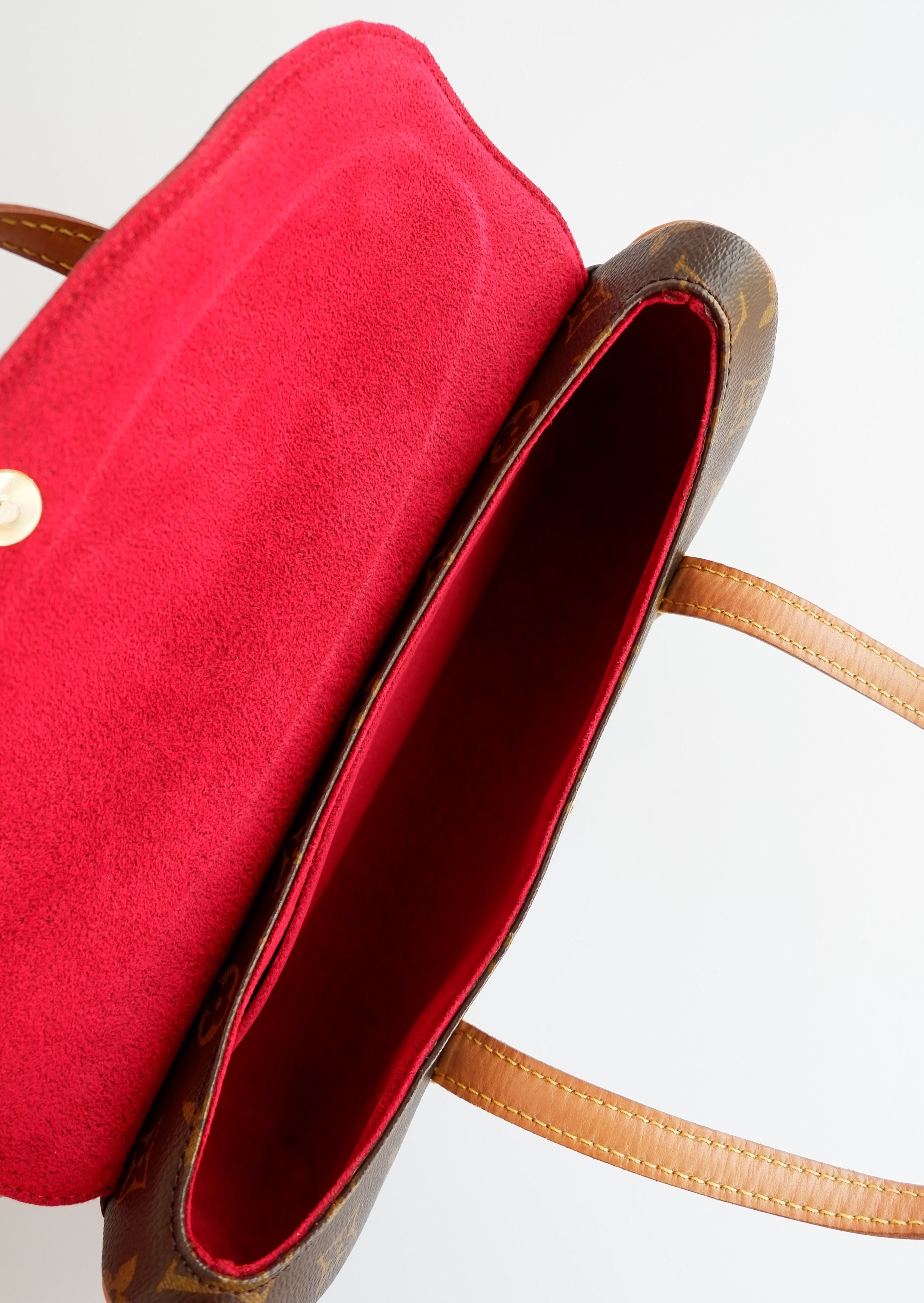 Authentique sac à main Louis Vuitton Monogram Sonatine d'occasion
