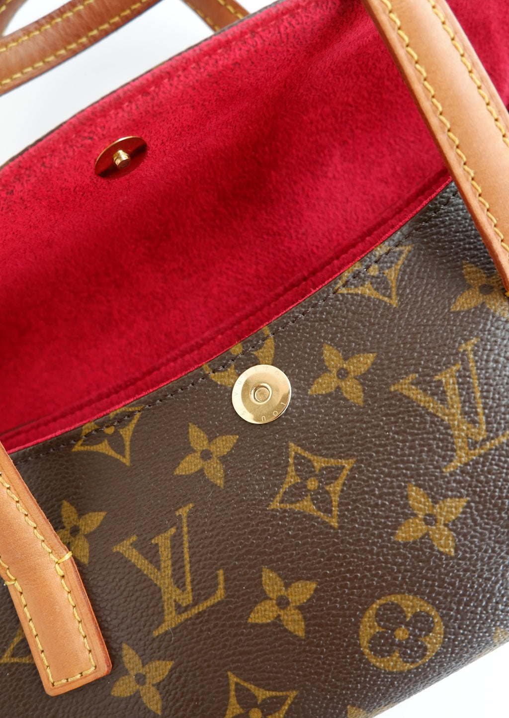Authentique sac à main Louis Vuitton Monogram Sonatine d'occasion