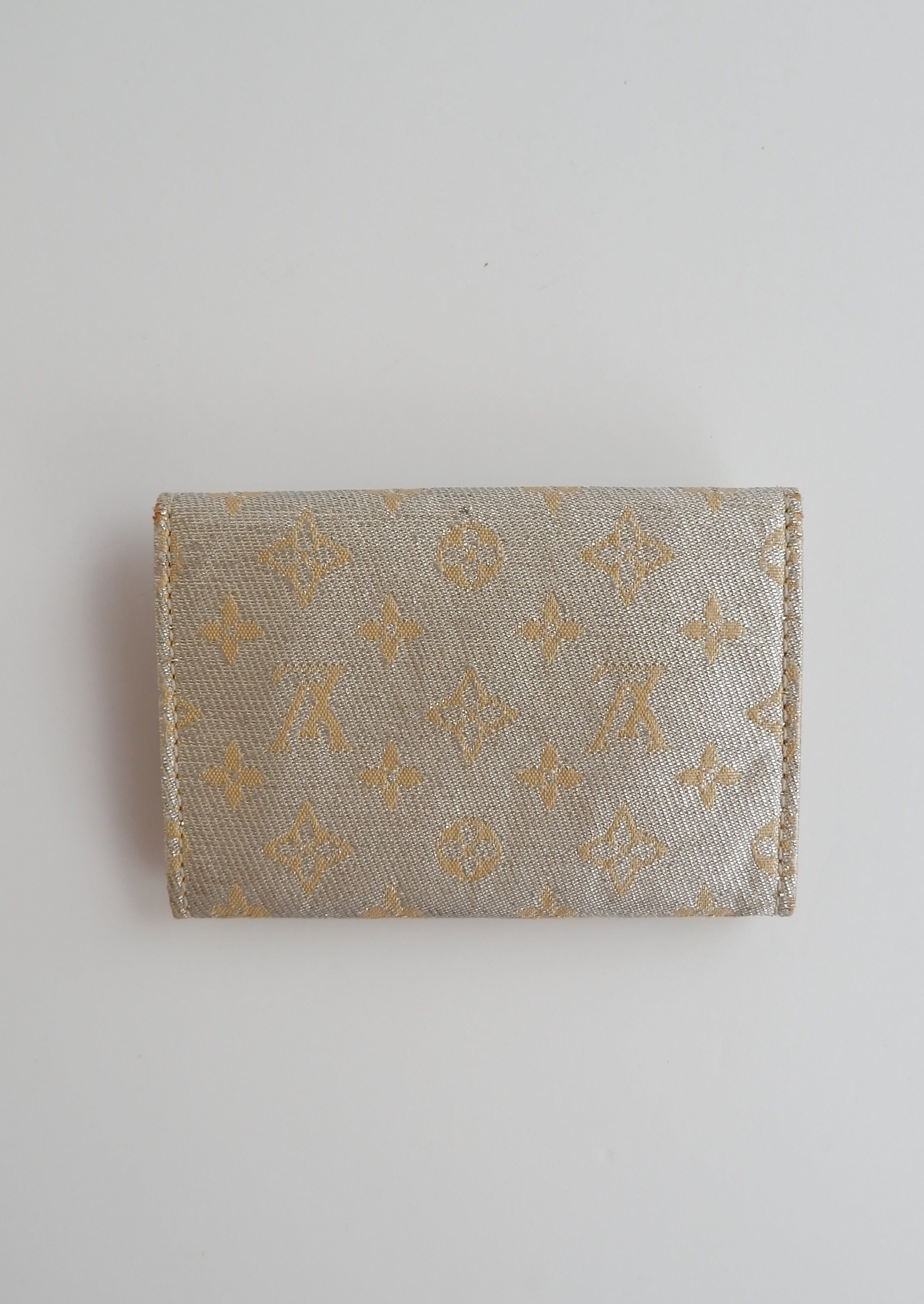 Étui à cartes Louis Vuitton Monogram Shine authentique d'occasion