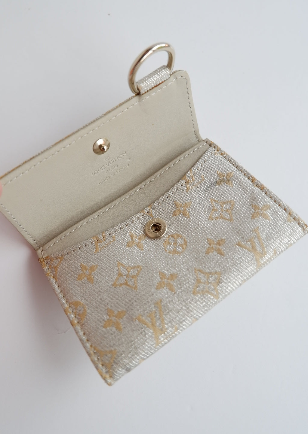 Étui à cartes Louis Vuitton Monogram Shine authentique d'occasion