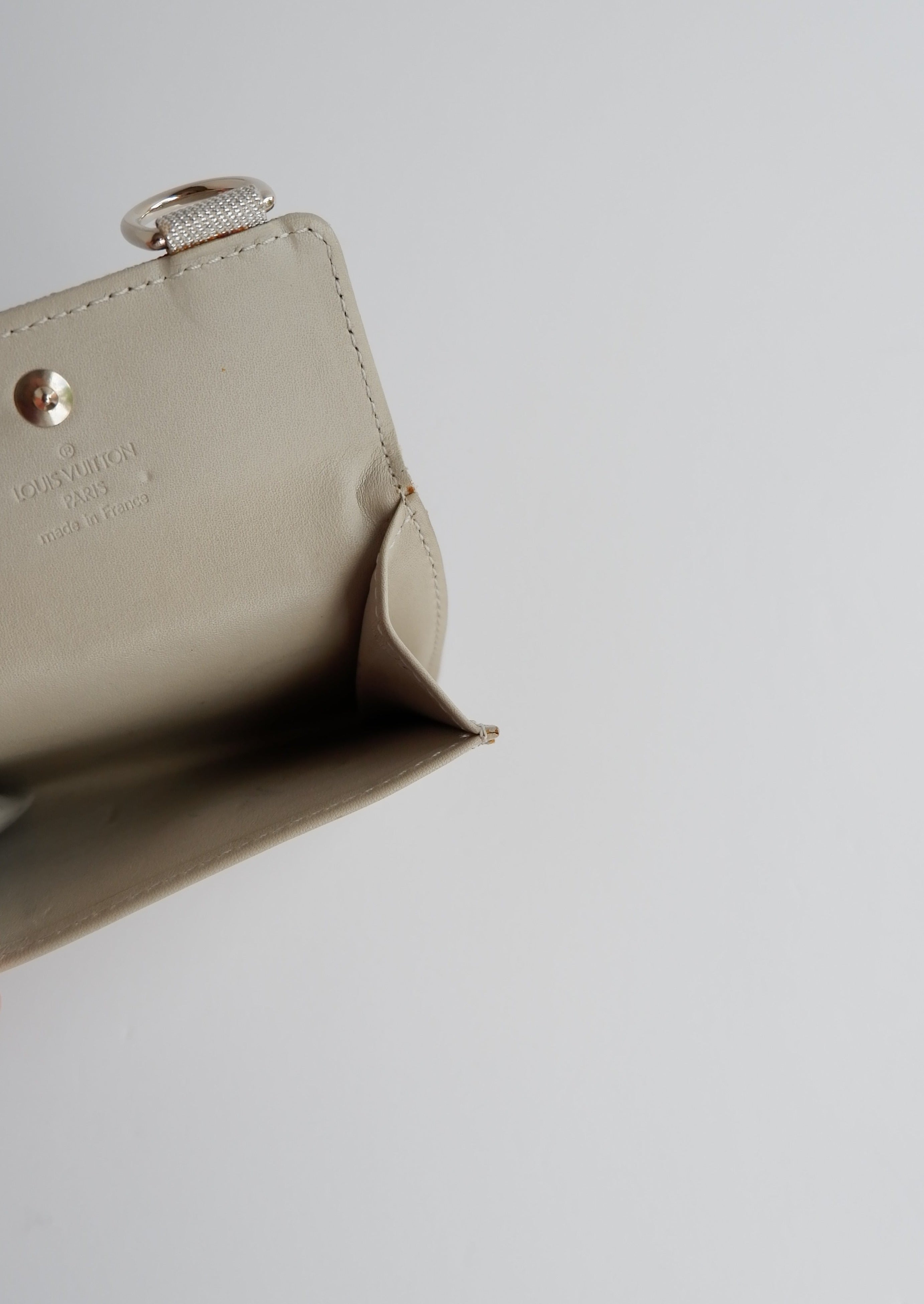 Étui à cartes Louis Vuitton Monogram Shine authentique d'occasion