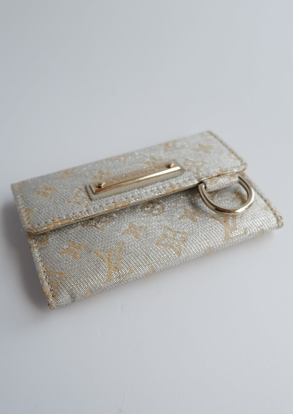 Étui à cartes Louis Vuitton Monogram Shine authentique d'occasion