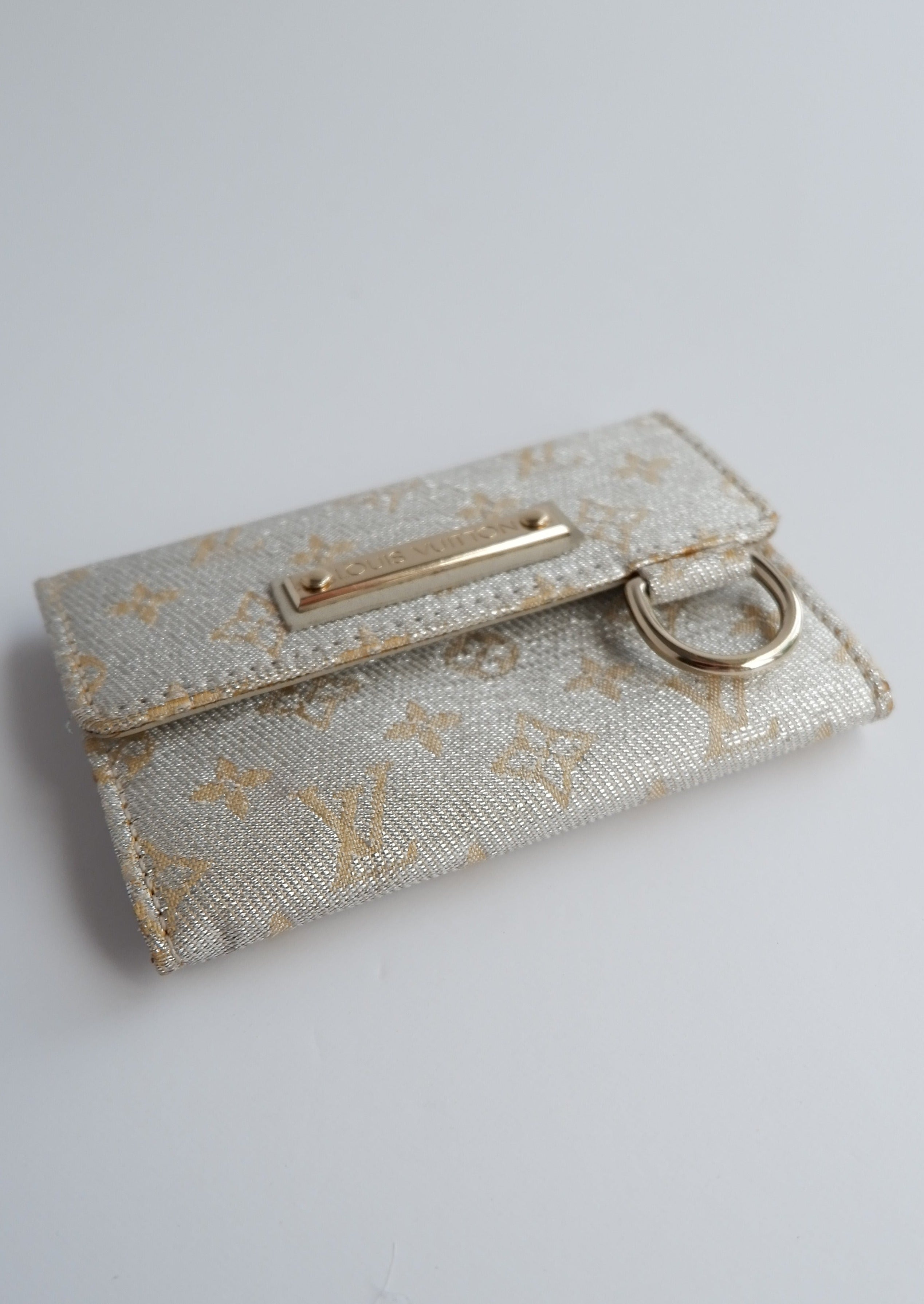 Étui à cartes Louis Vuitton Monogram Shine authentique d'occasion
