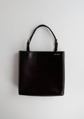 Sac/cabas micro Prada authentique d'occasion en cuir verni noir