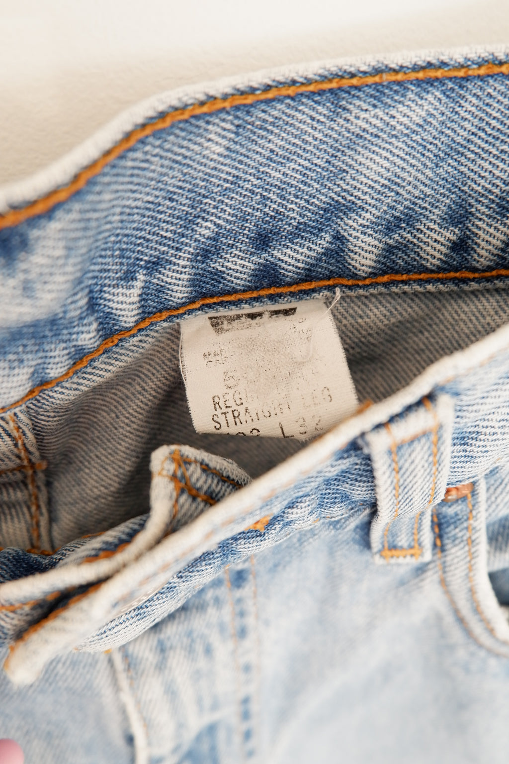 Levis Vintage 505 Relaxed Fit Straight Leg Jeans - 30